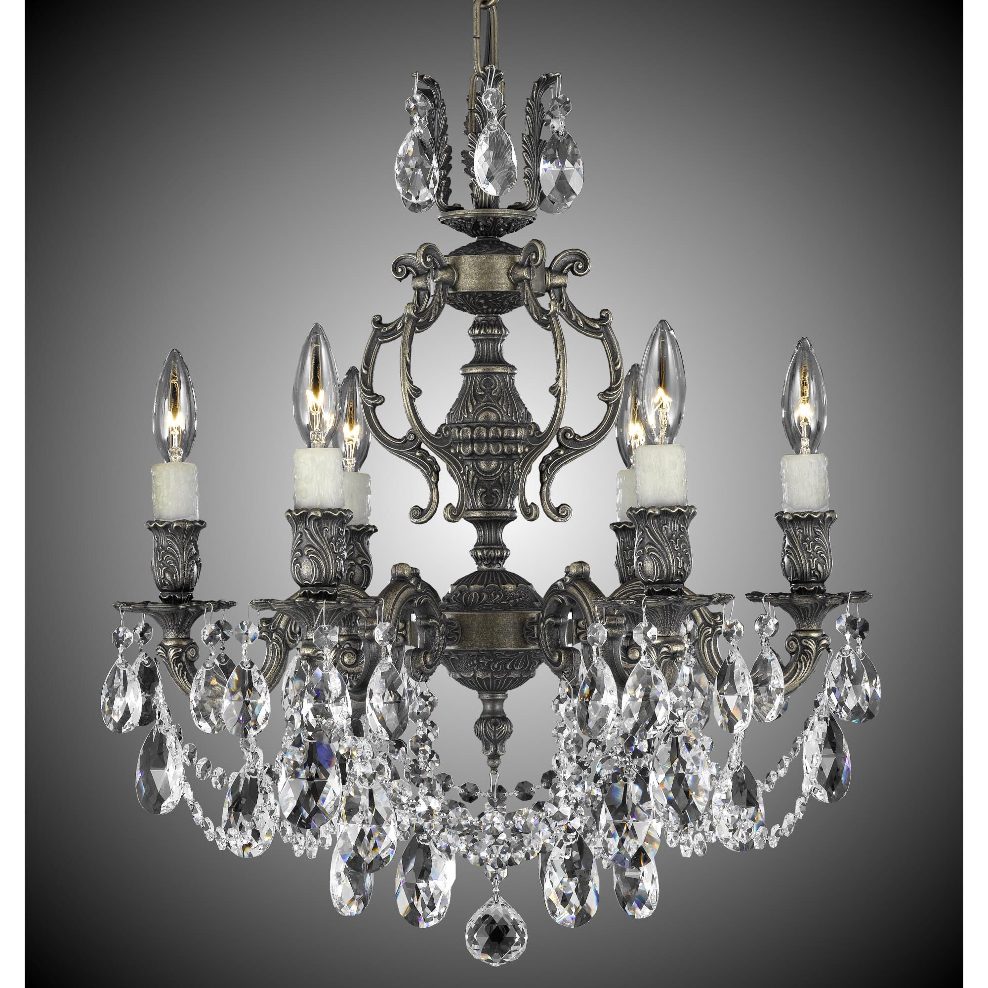 Rosetta 6 Light Mini Chandelier,