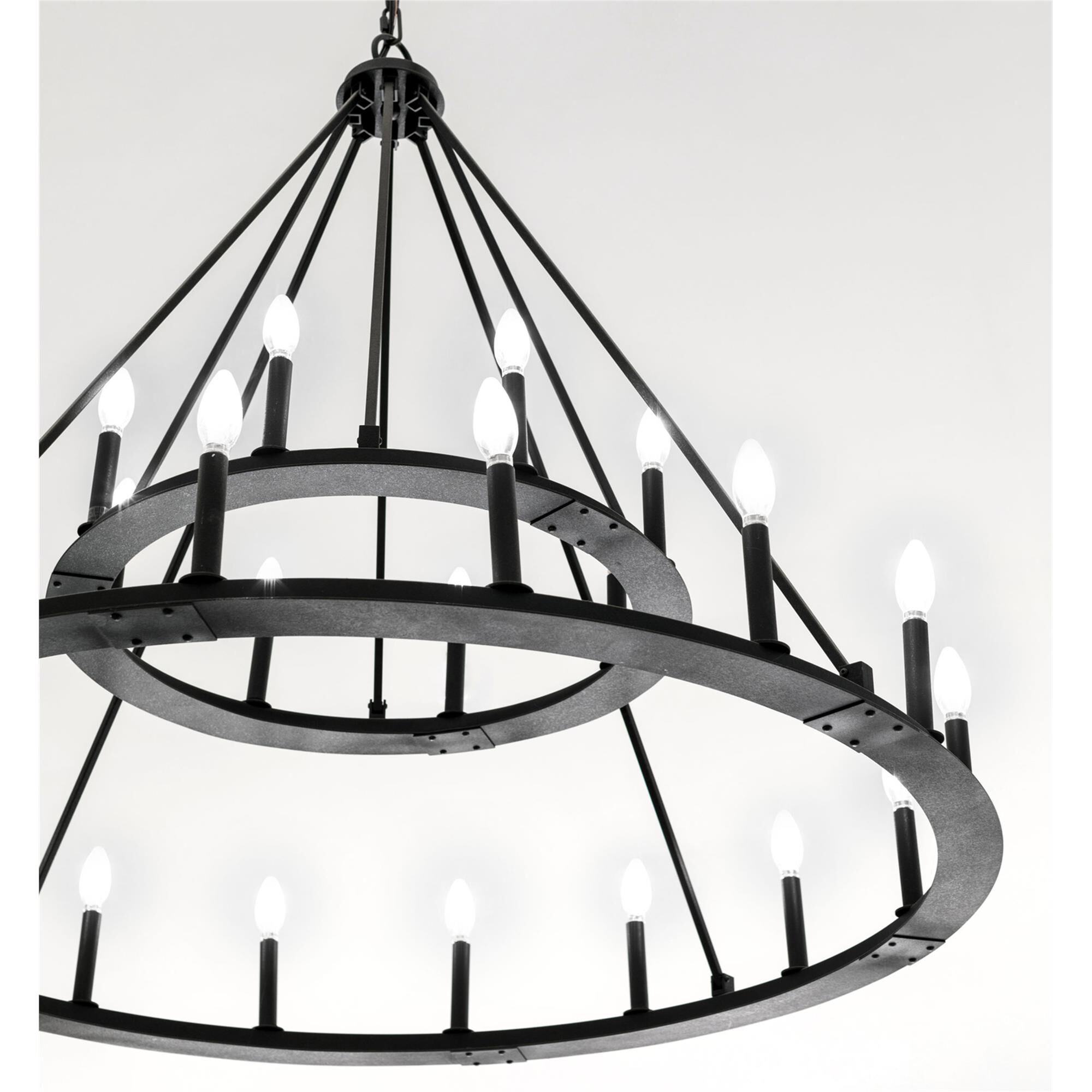 Shown in Black Iron finish