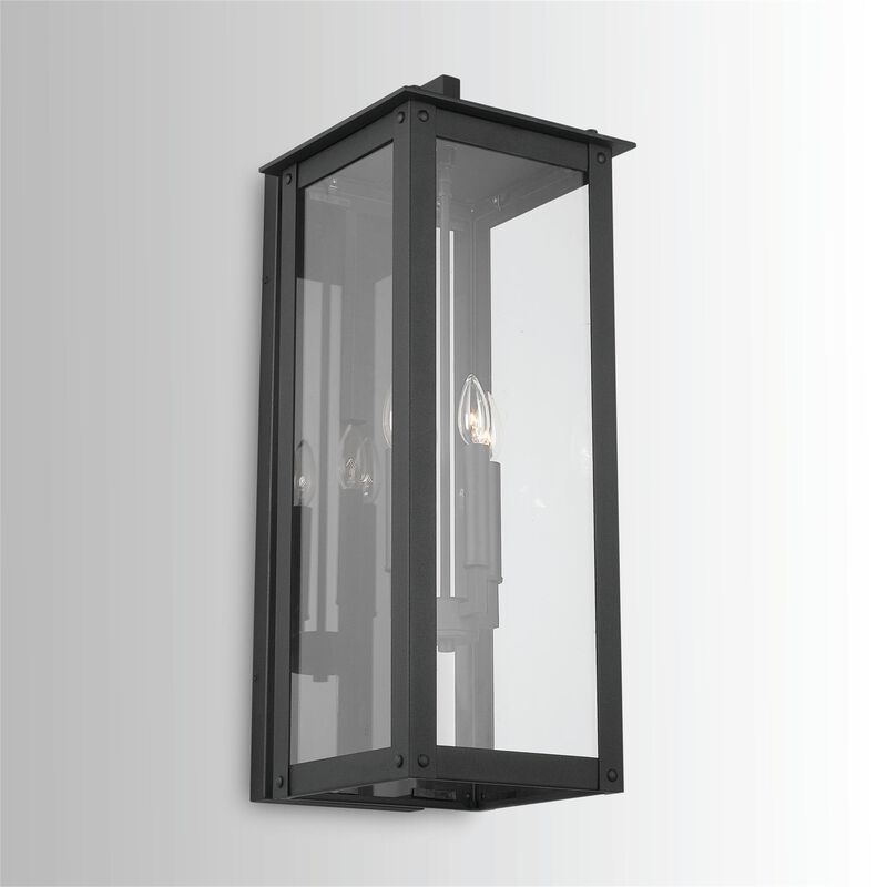 Hunt 29 Inch Tall 4 Light Outdoor Wall Light by Capital Lighting Fixture Company