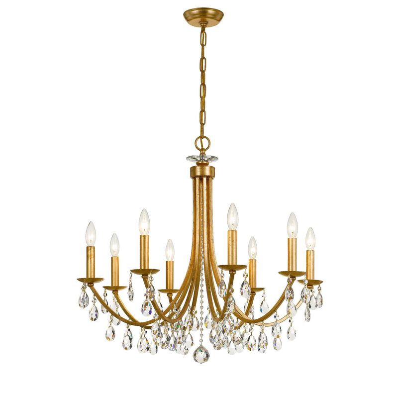 Bridgehampton 28 Inch Chandelier by Crystorama