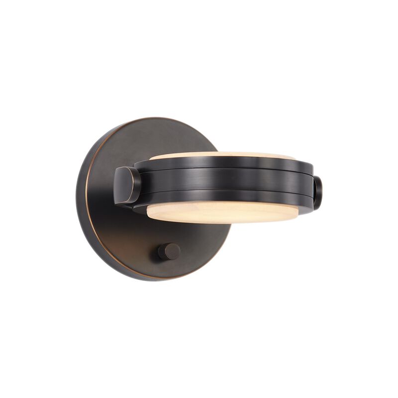 Alora Lighting Alan Pepin Blanco 7 Inch LED Wall Sconce