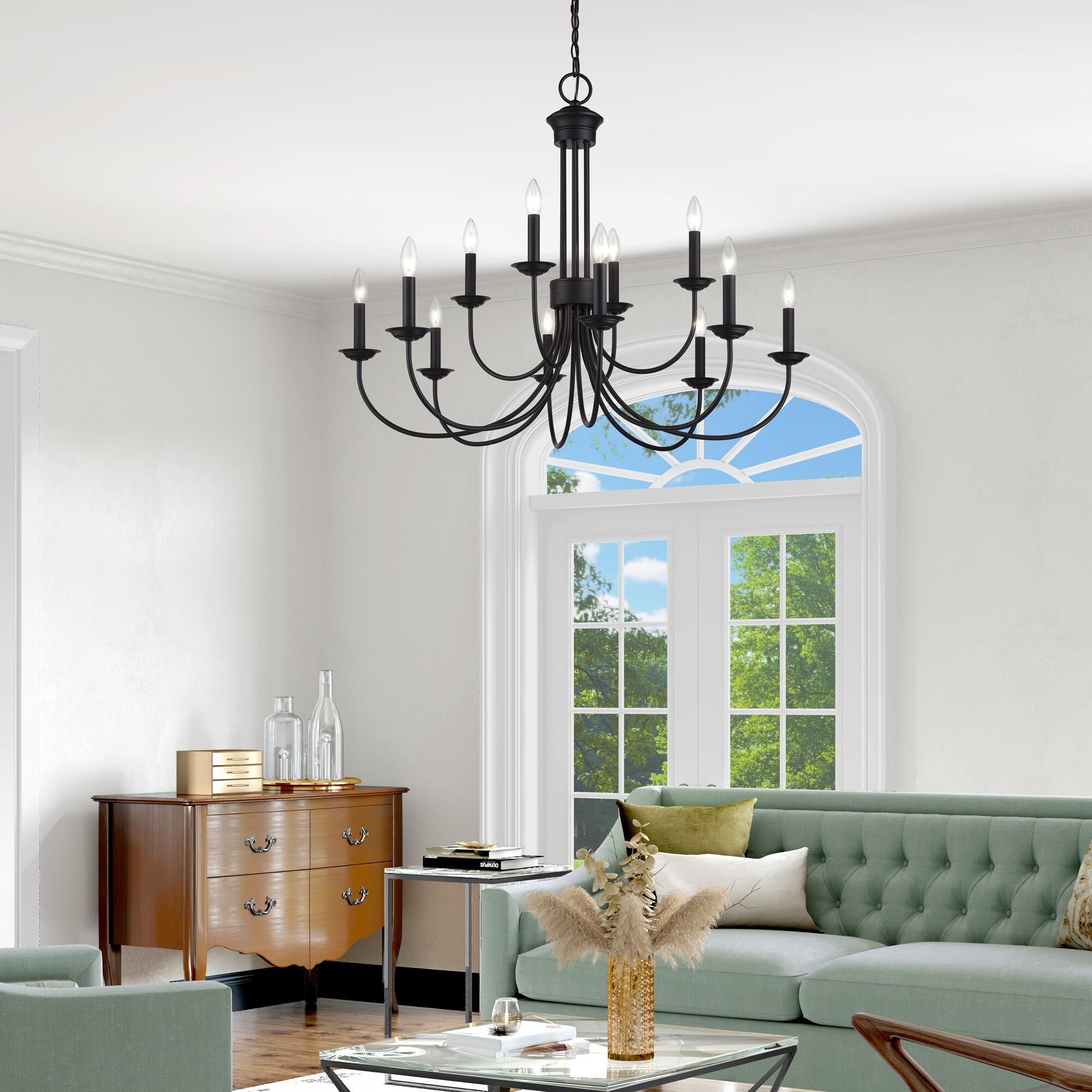 Estate 36 Inch Chandelier by Livex Lighting