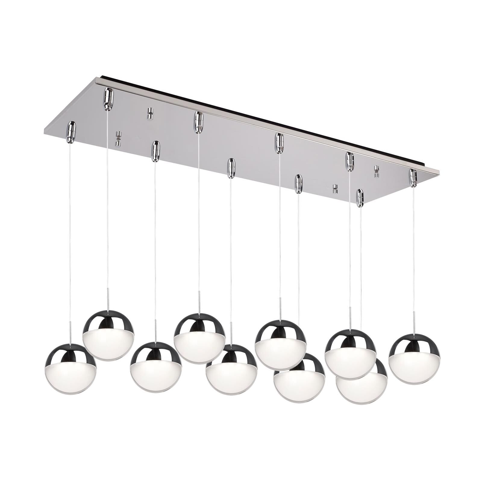 Pluto 27 Inch Linear Suspension Light by Kuzco Lighting