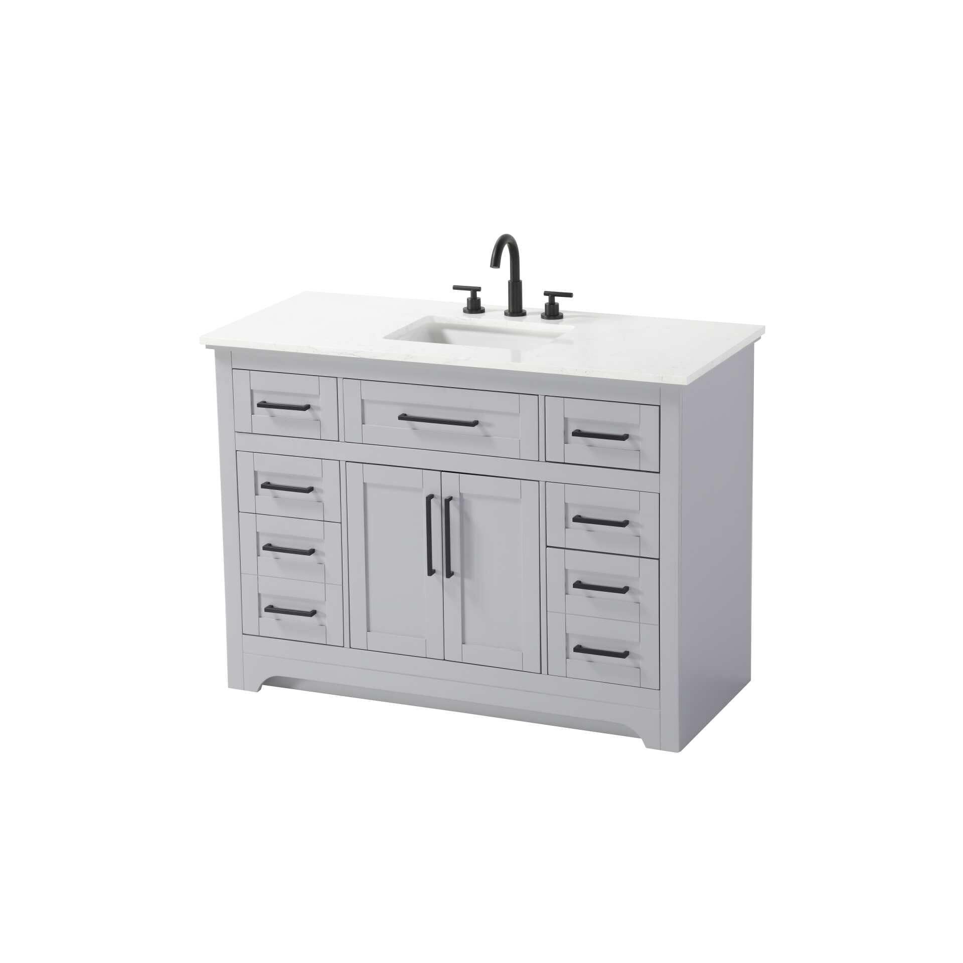 Shown in Grey finish