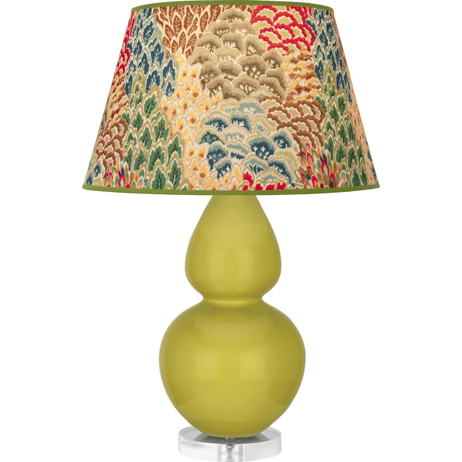 Double Gourd 31 Inch Table Lamp by Robert Abbey
