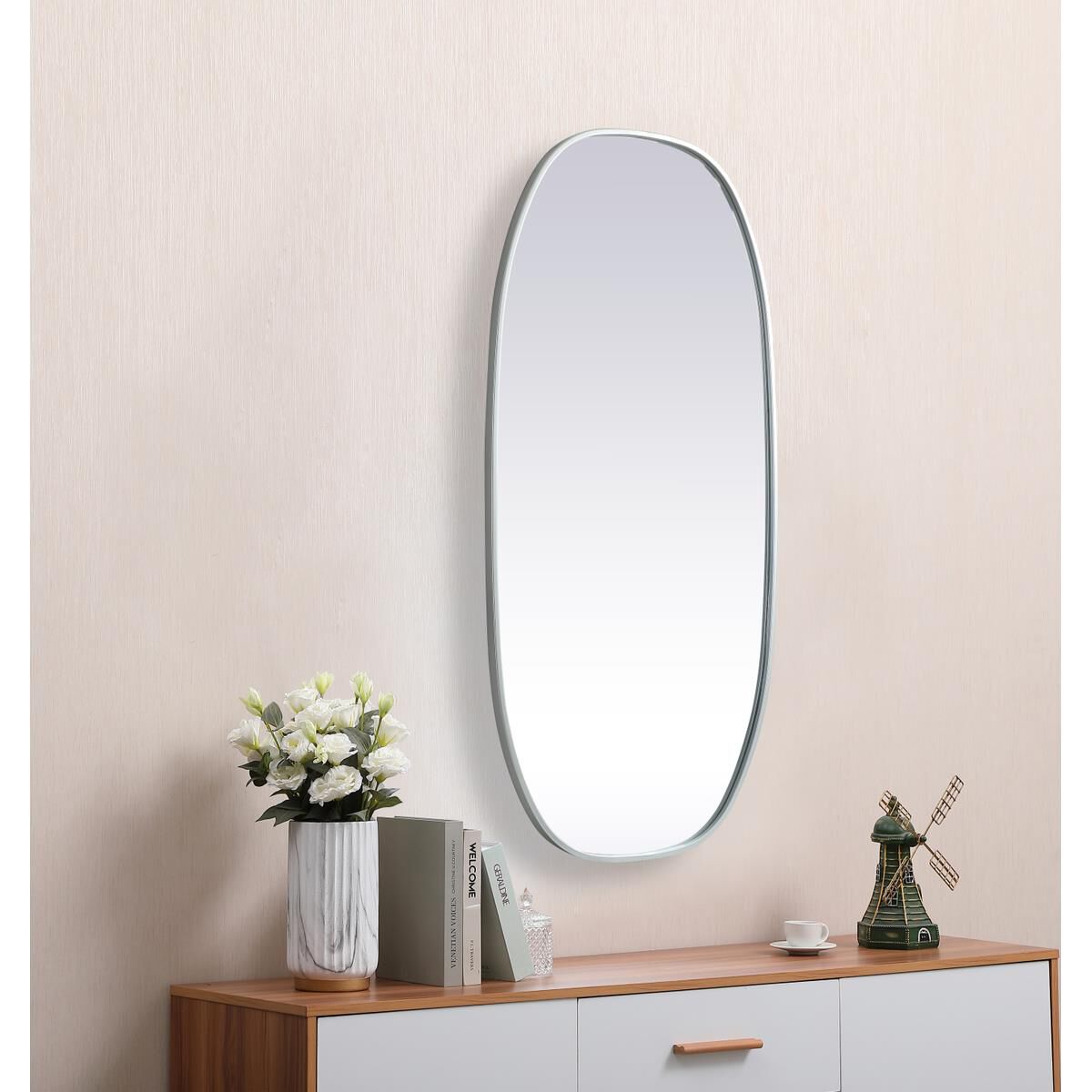 Brynn 48 Inch Decorative Mirror by Elegant Decor