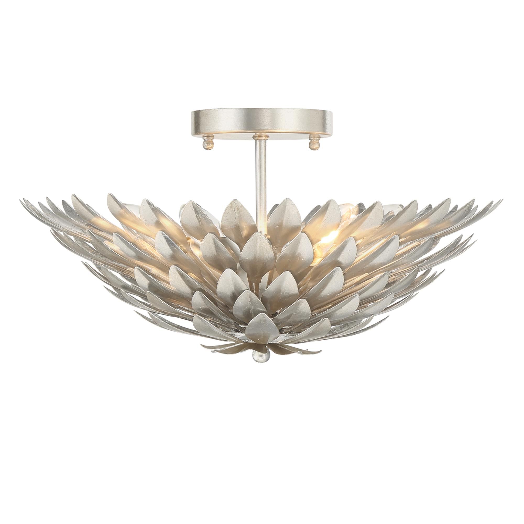 Shown in Antique Silver finish
