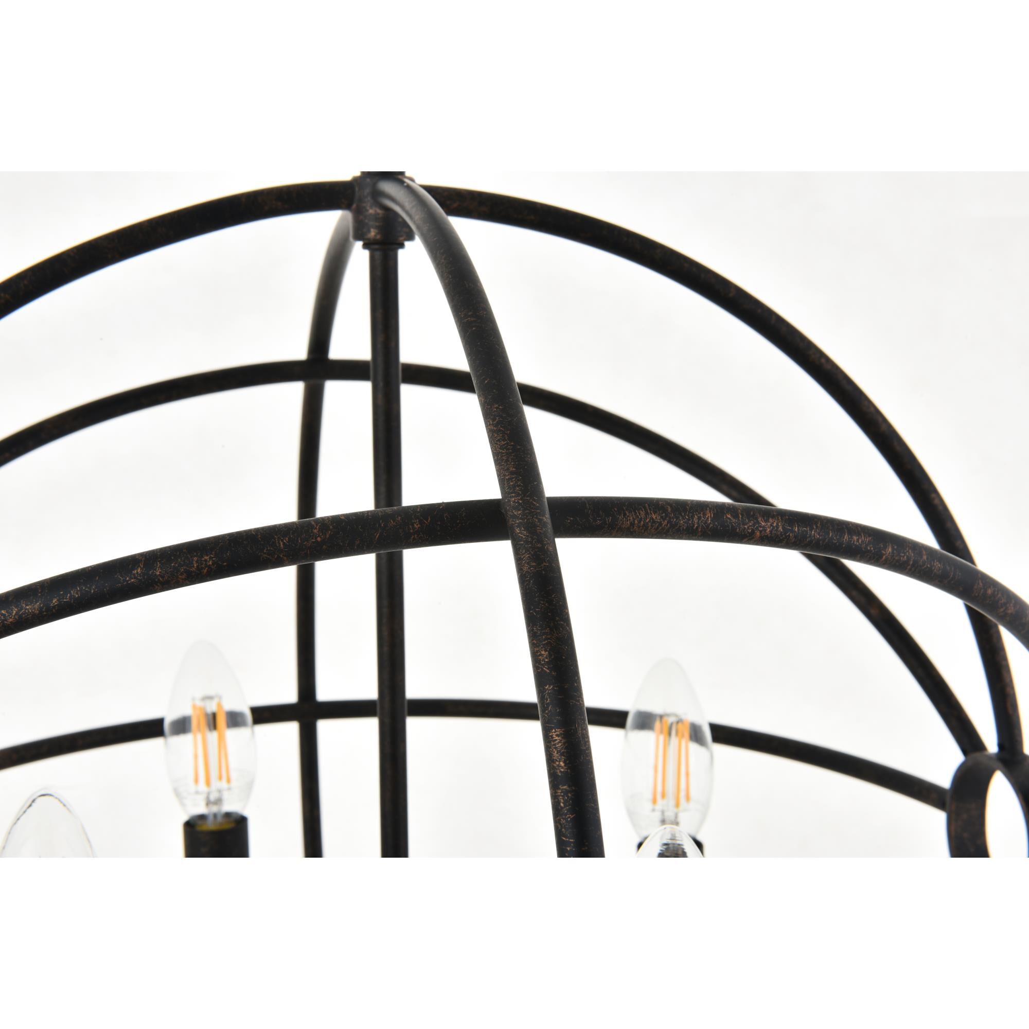 Octavia 18 Inch Large Pendant by Elegant Lighting
