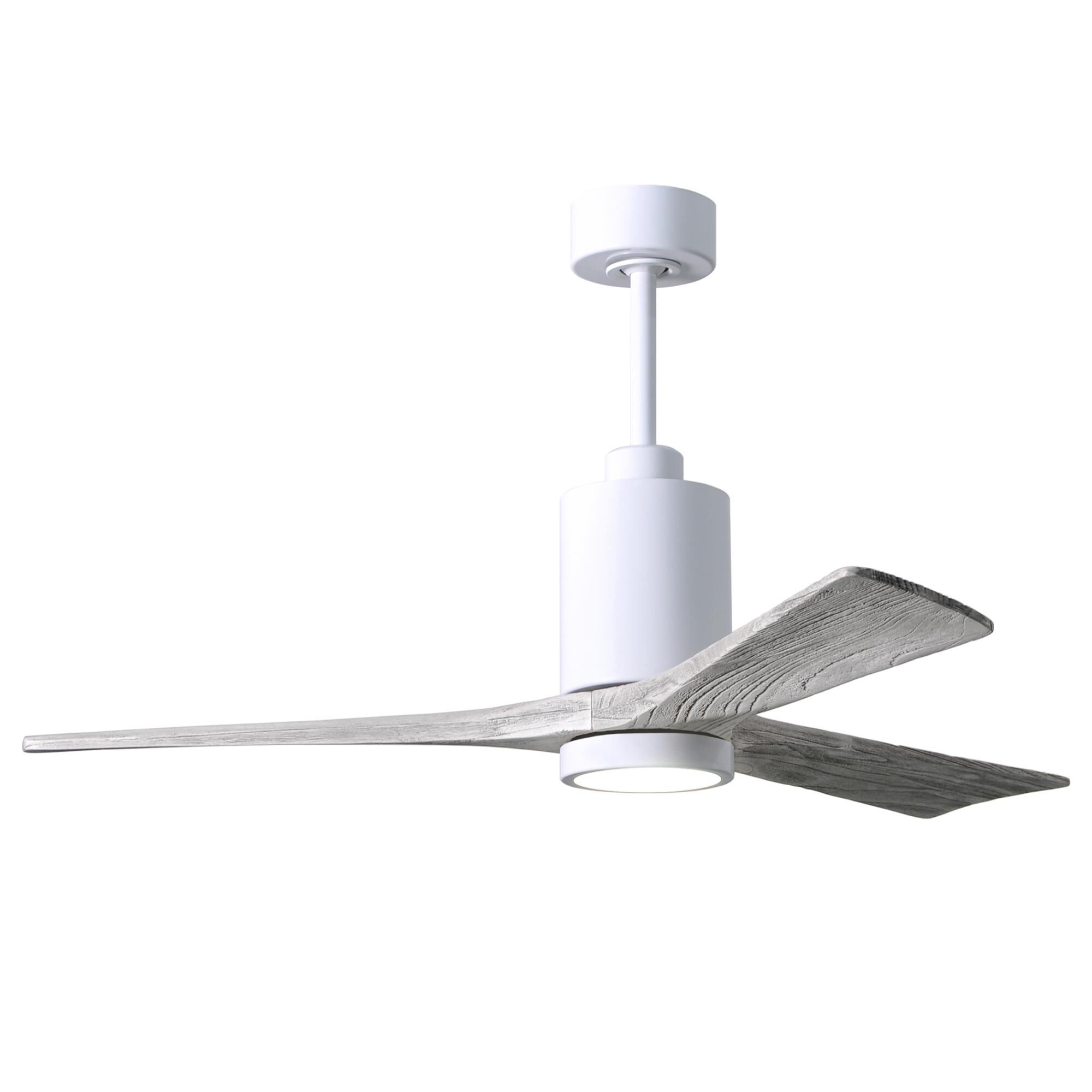 Patricia 52 Inch Ceiling Fan with Light Kit by Matthews Fan Company