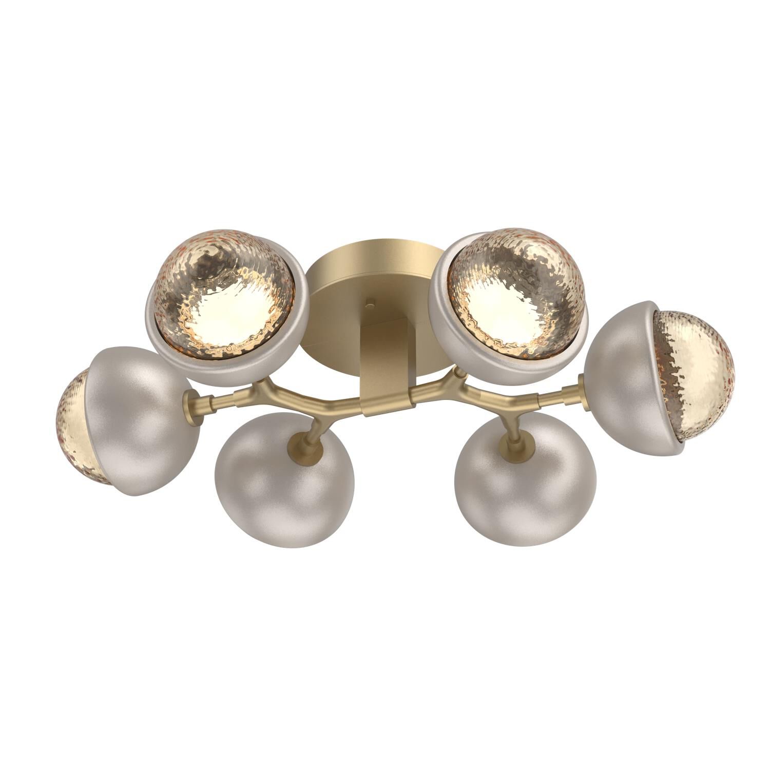 Levi Wilson Cabochon 27 Inch Flush Mount by Hammerton Studio