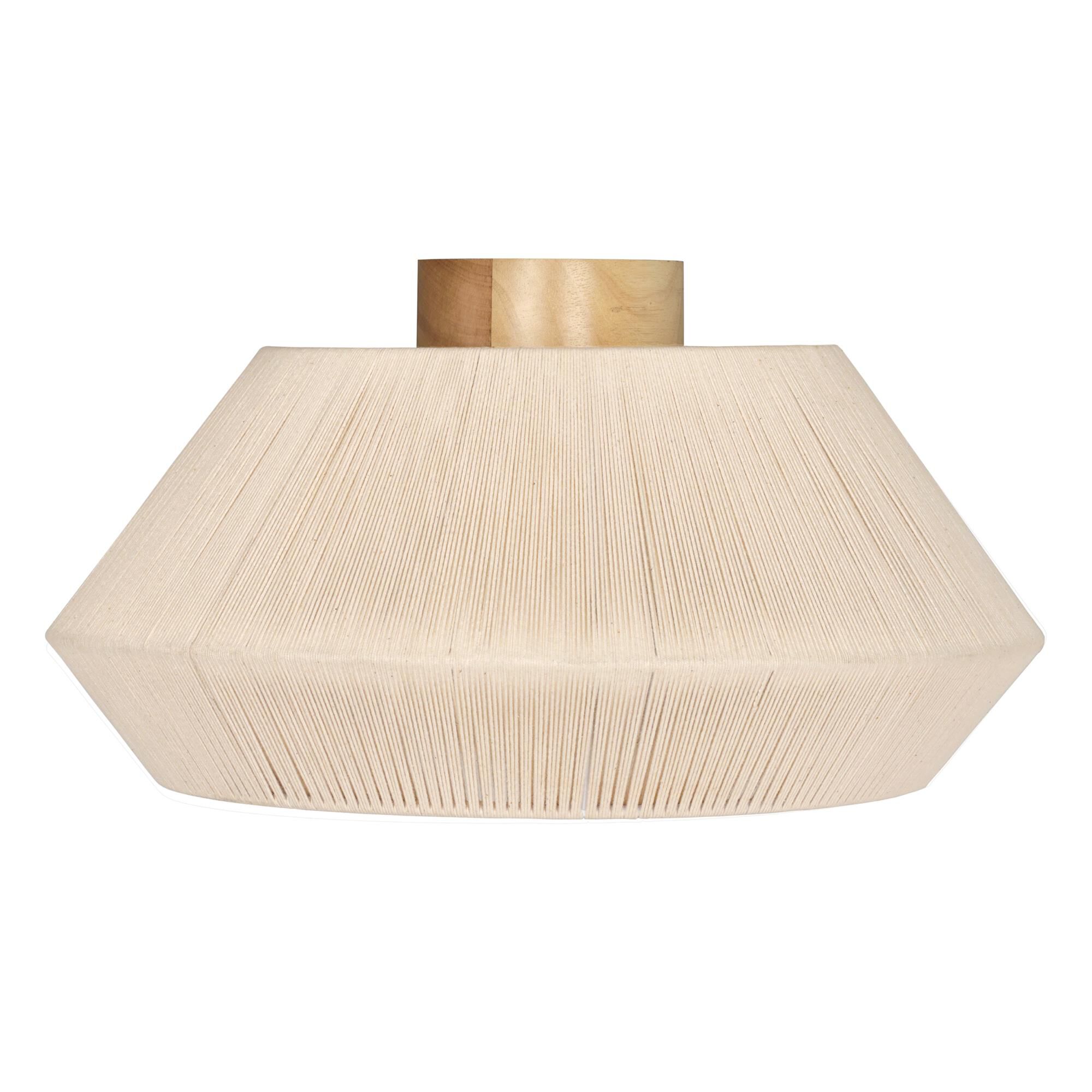Lanier 19 Inch 1 Light Semi Flush Mount by Eglo Lighting