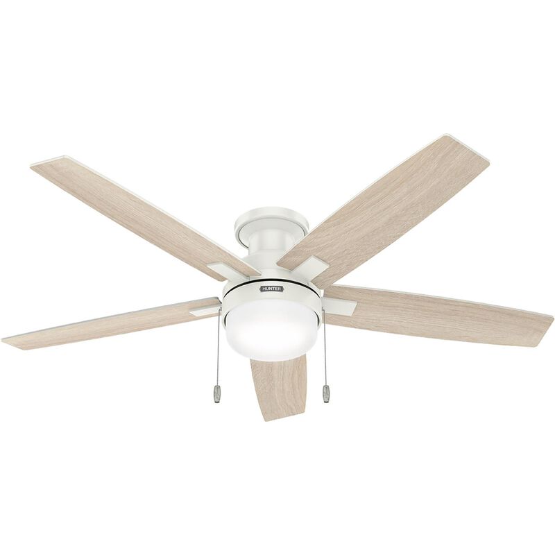 Anisten 52 Inch Ceiling Fan with Light Kit by Hunter Fan