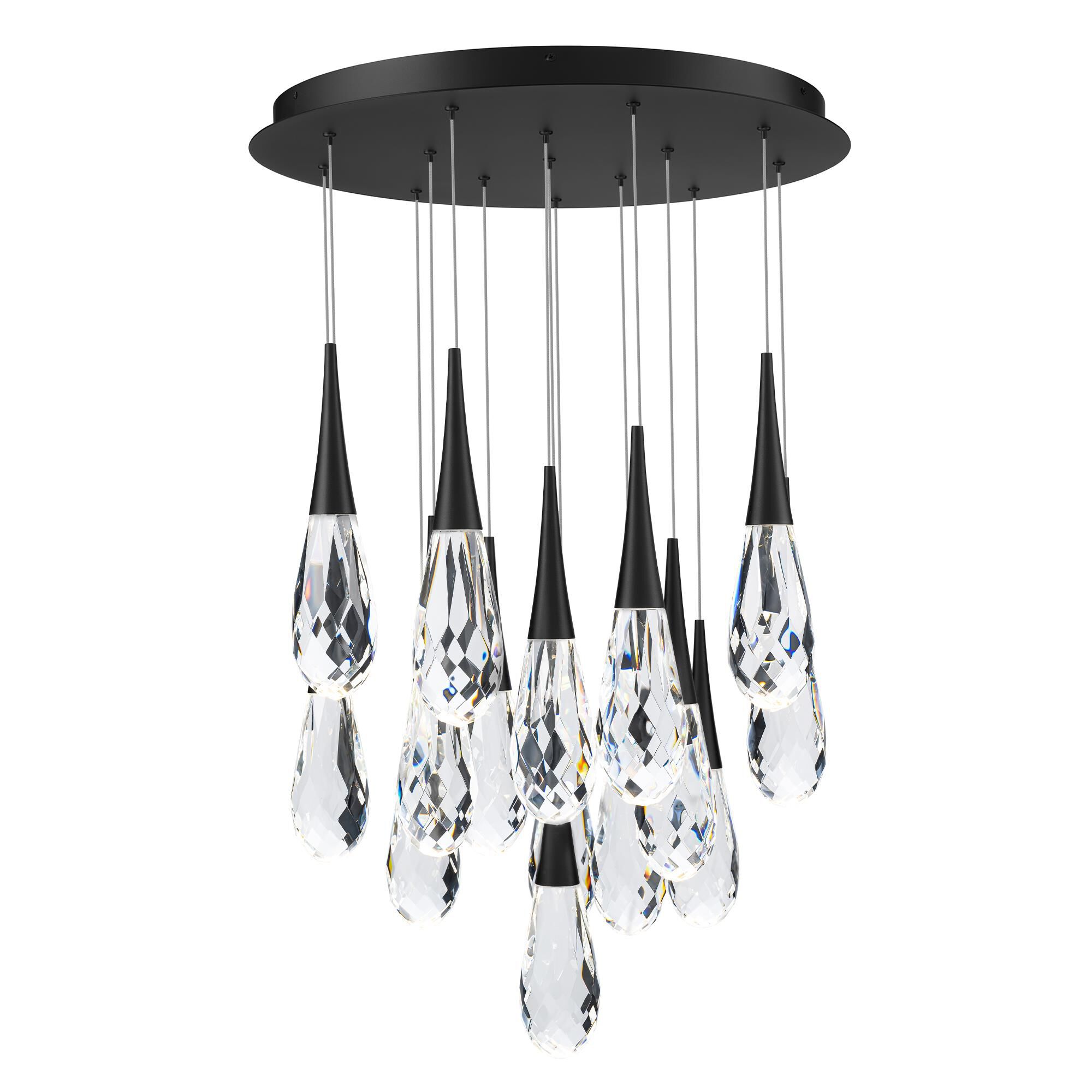 Hibiscus Multi Light Pendant by Schonbek Beyond