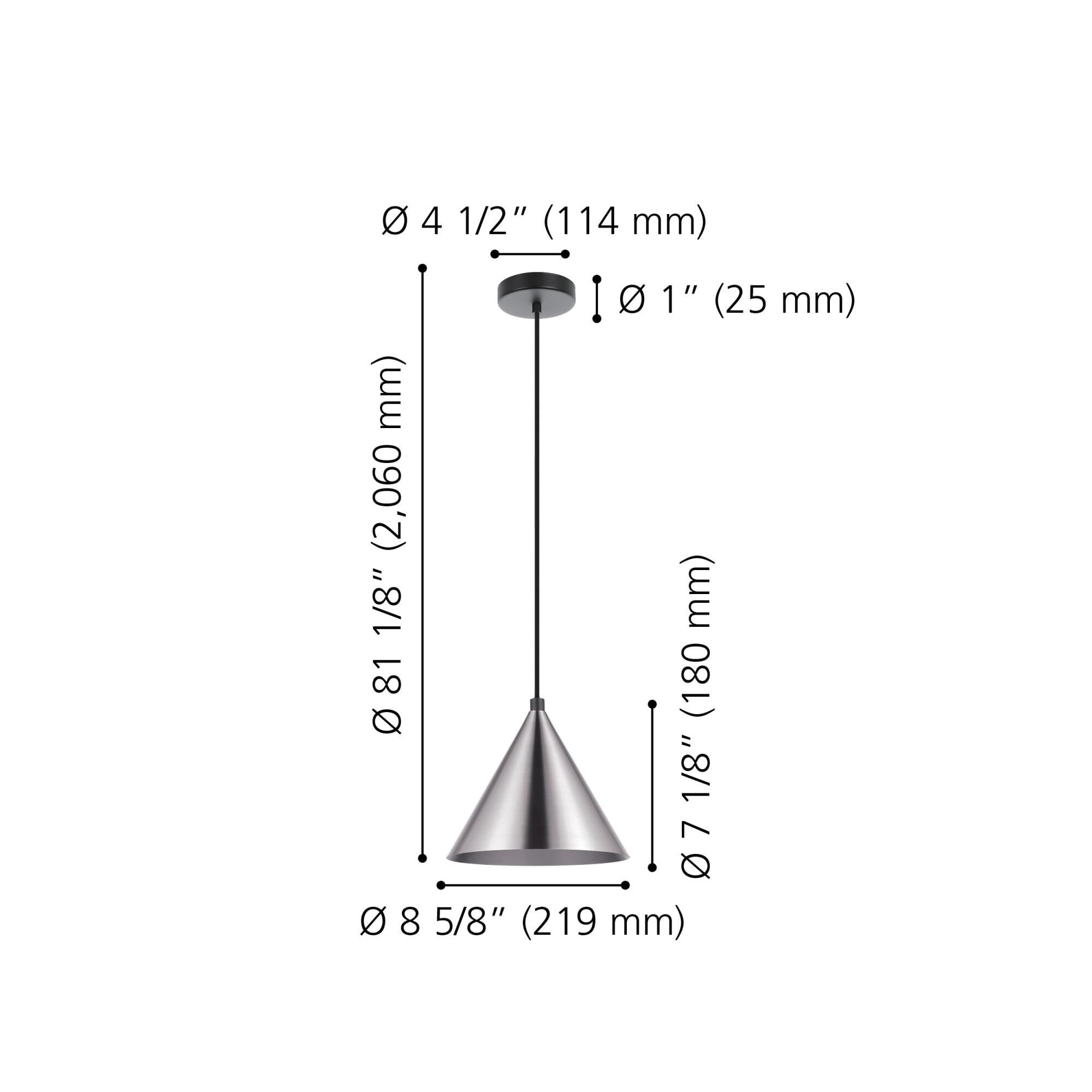 Eglo Lighting Narices 8 Inch Mini Pendant