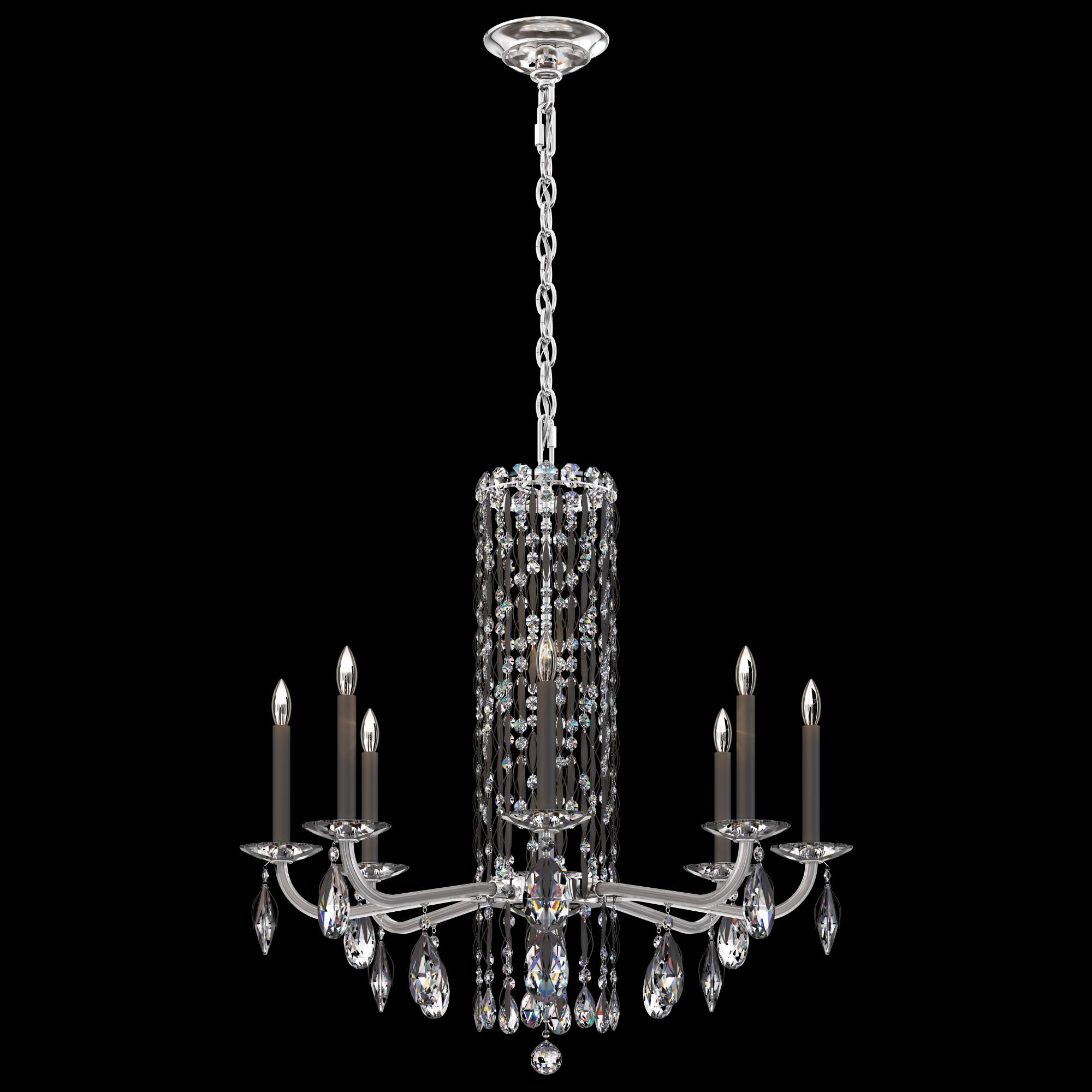 Sarella 30 Inch 8 Light Chandelier by Schonbek