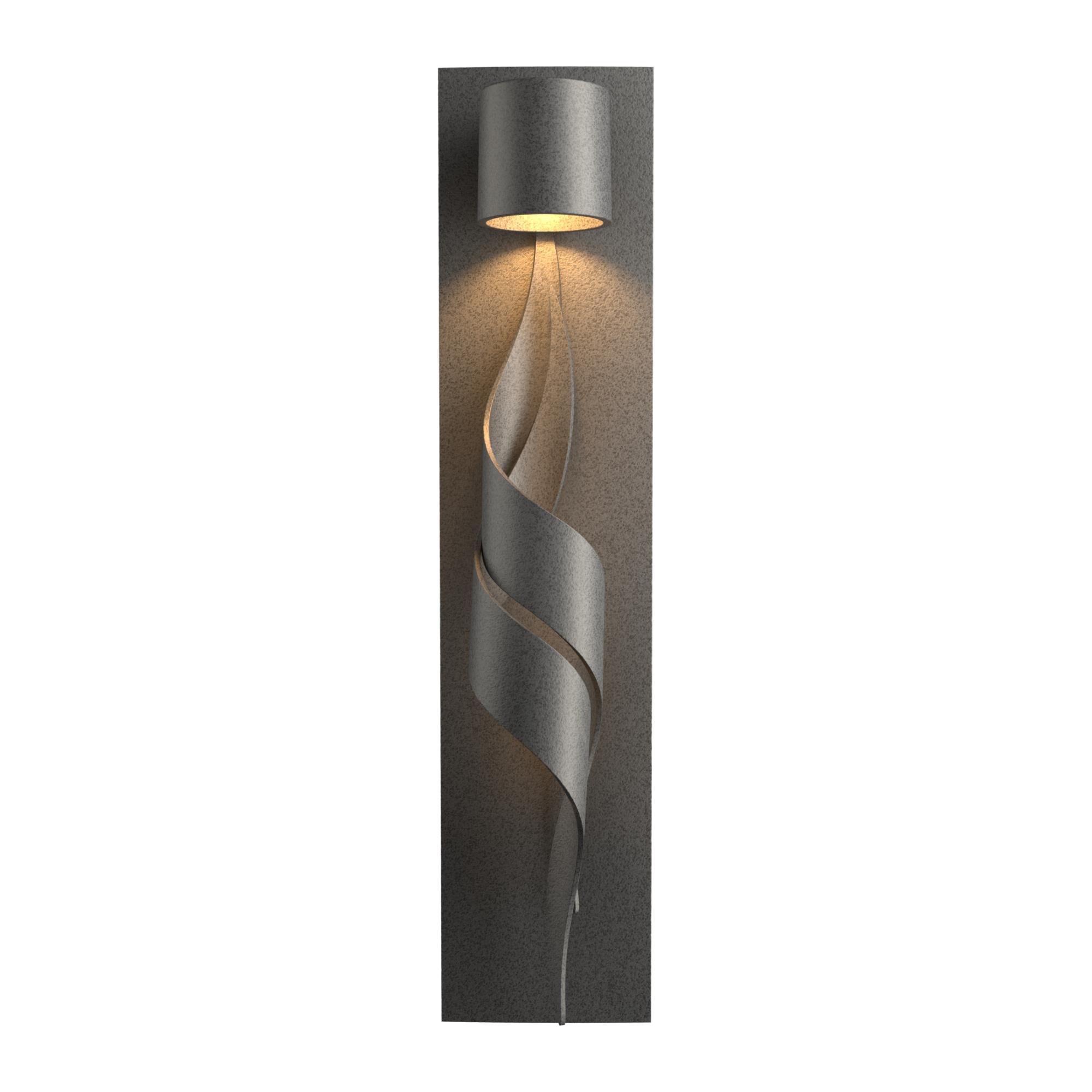 Hubbardton Forge Flux 23 Inch Tall Outdoor Wall Light