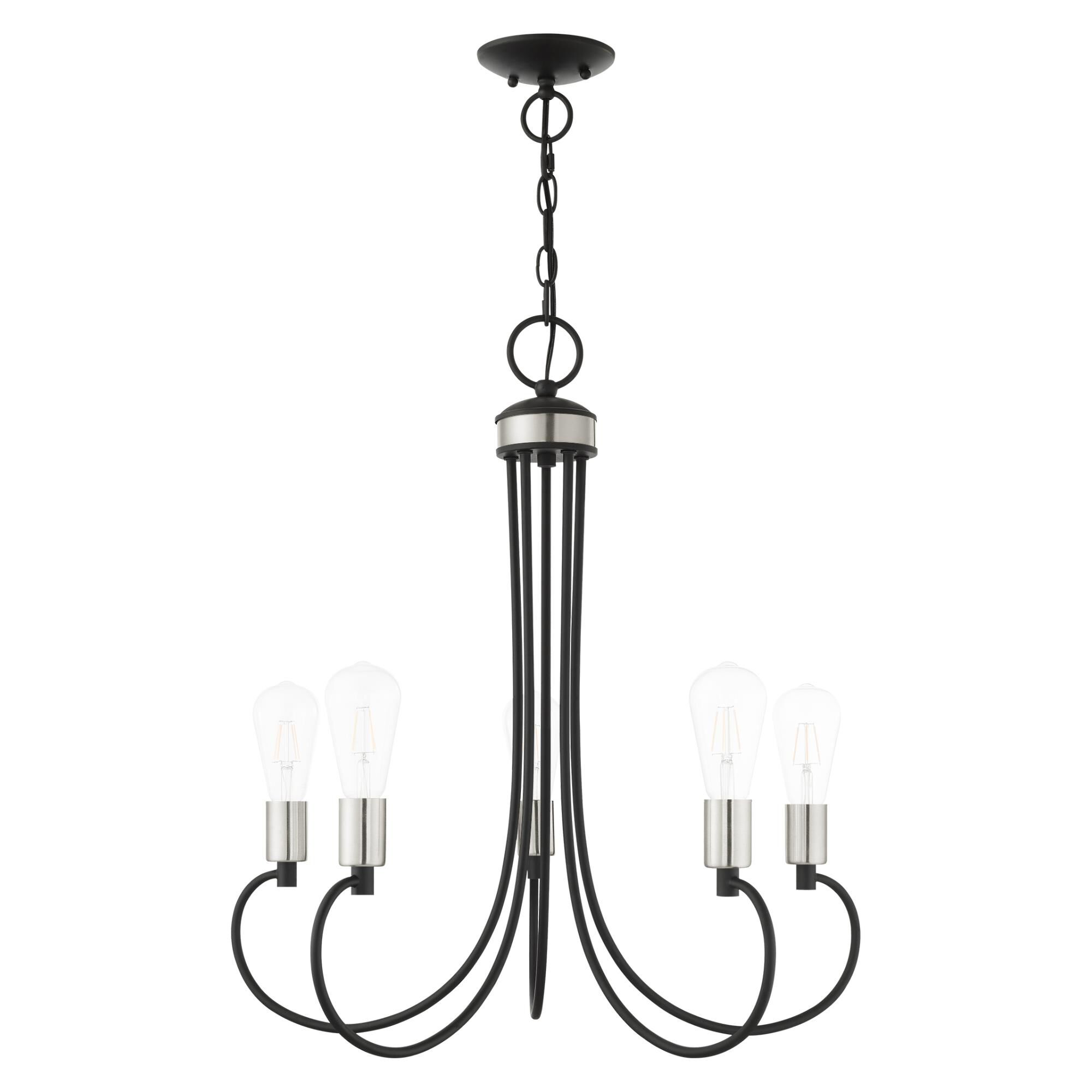 Bari 5 Light Chandelier by Livex Lighting