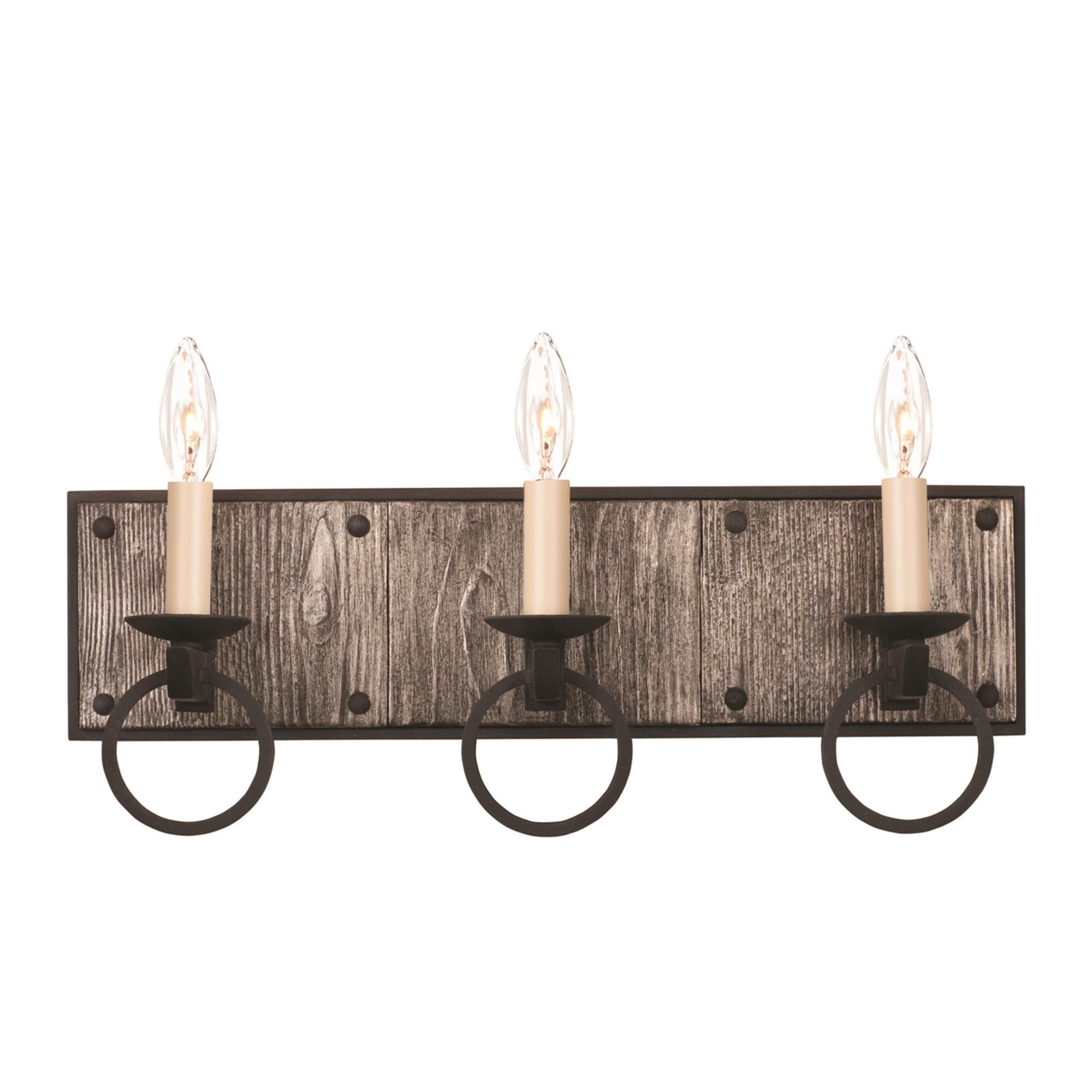 Shown in Black Iron finish