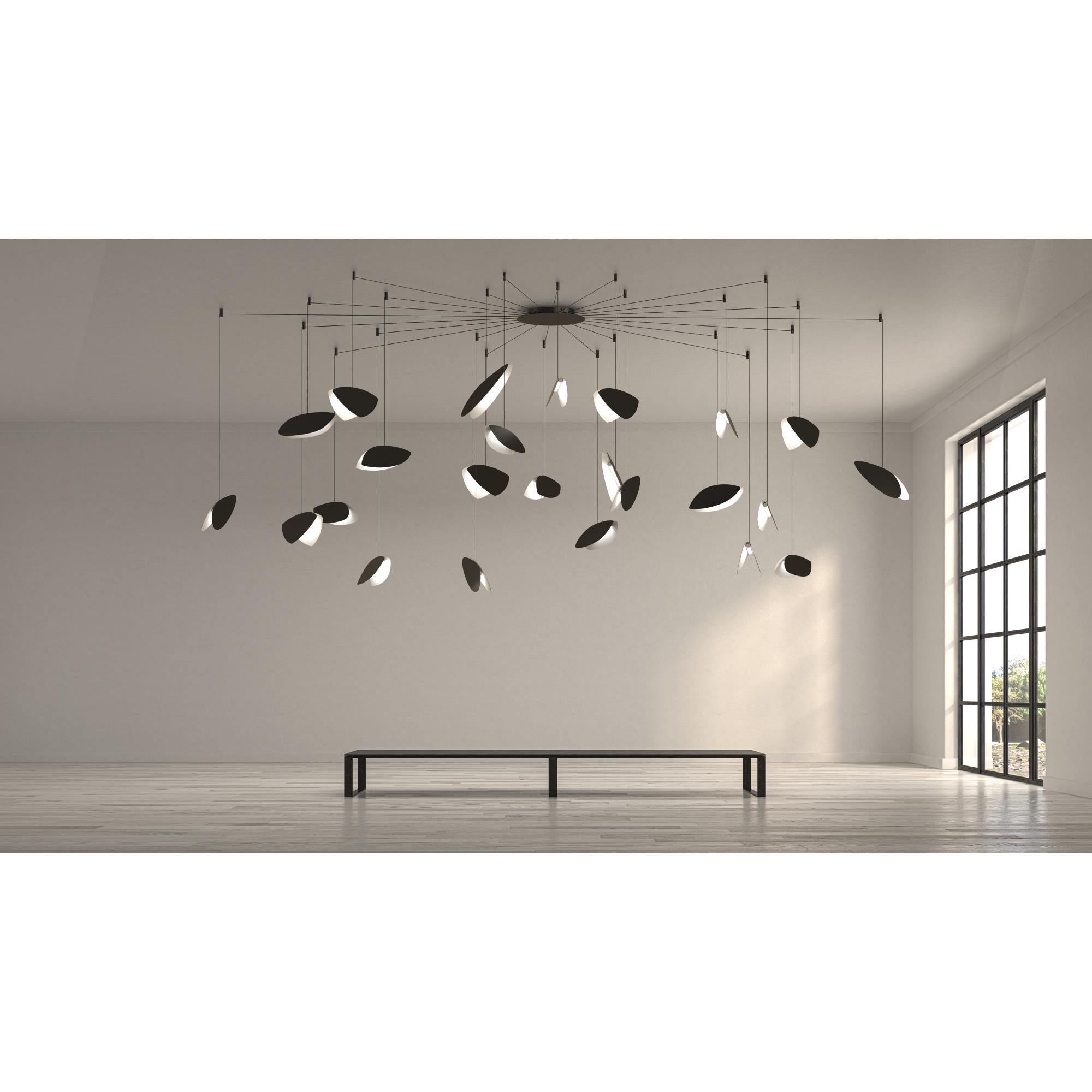Papillons Multi Light Pendant by SONNEMAN