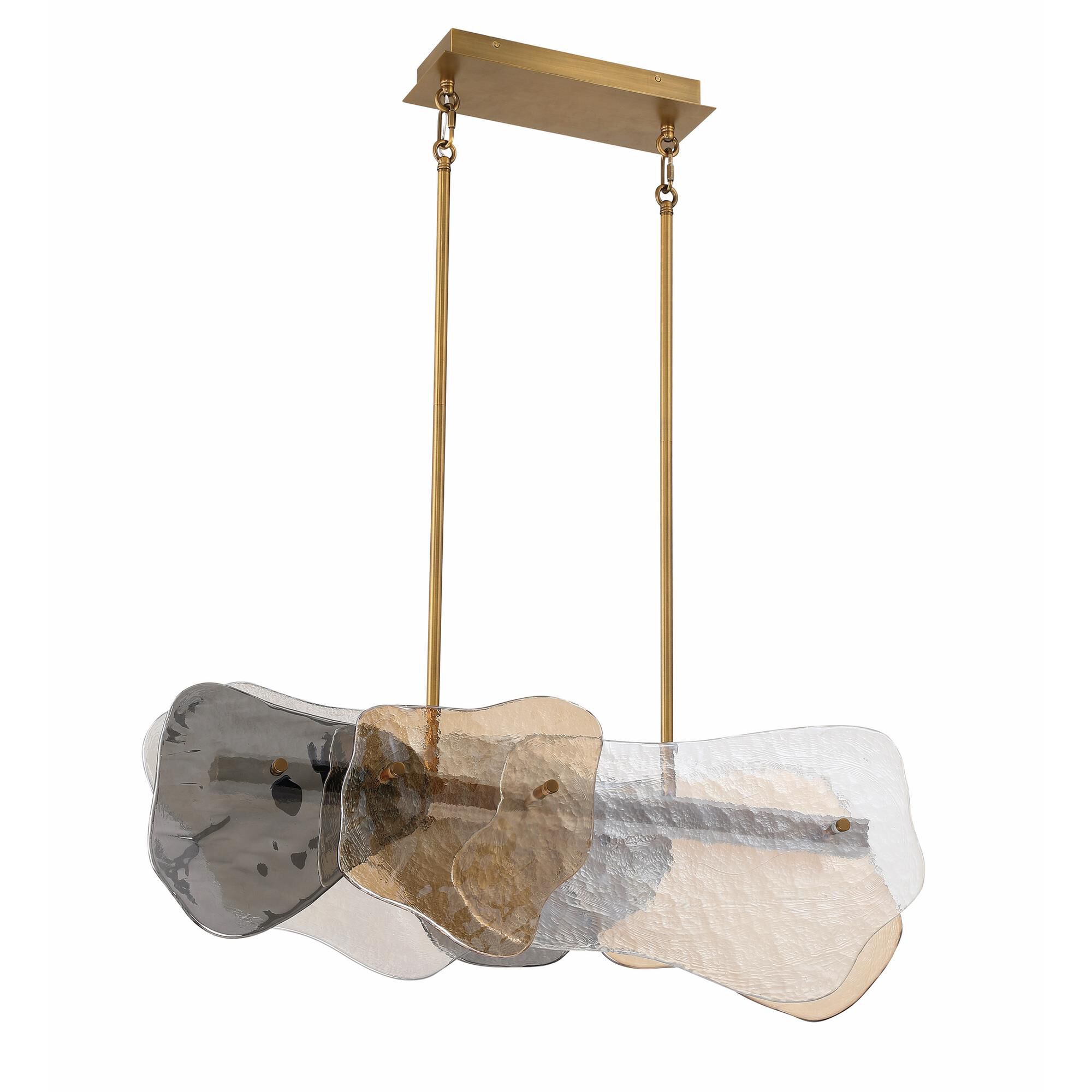 Grotto Small Linear Chandelier,