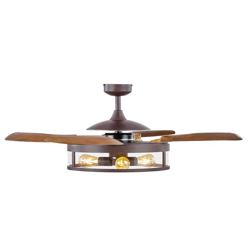 Classic 48 Inch Ceiling Fan with Light Kit by Beacon Lighting