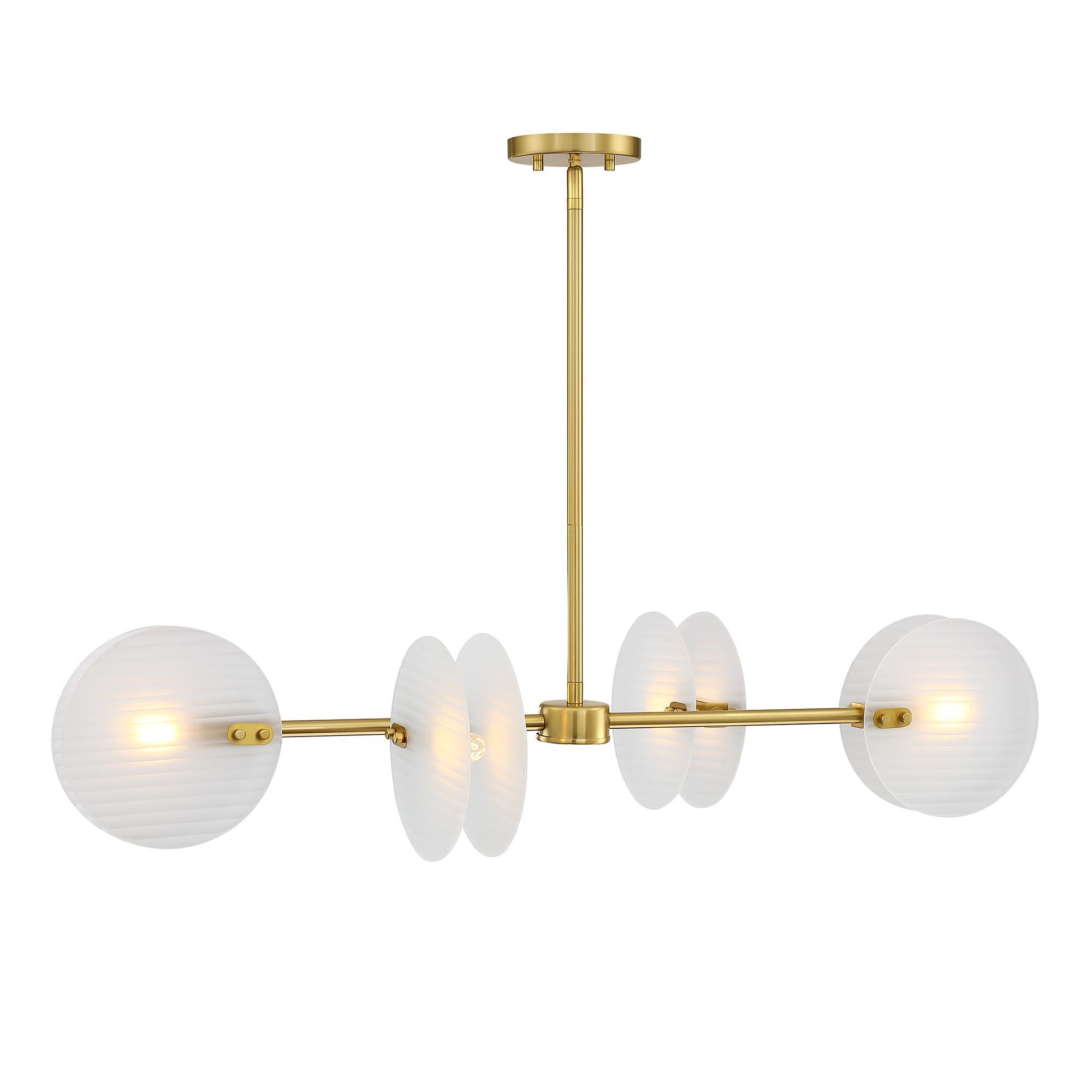 Sky Fall 40 Inch Linear Suspension Light by Designers Fountain