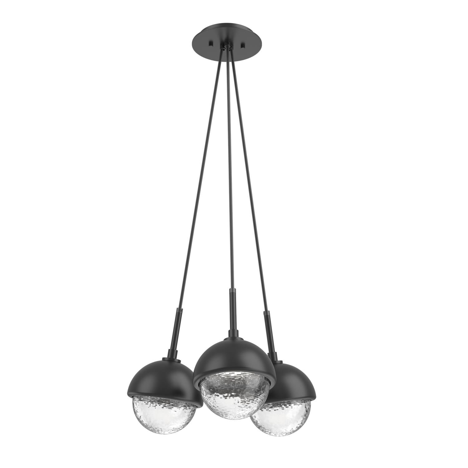 Levi Wilson Cabochon 13 Inch Multi Pendant Light by Hammerton Studio