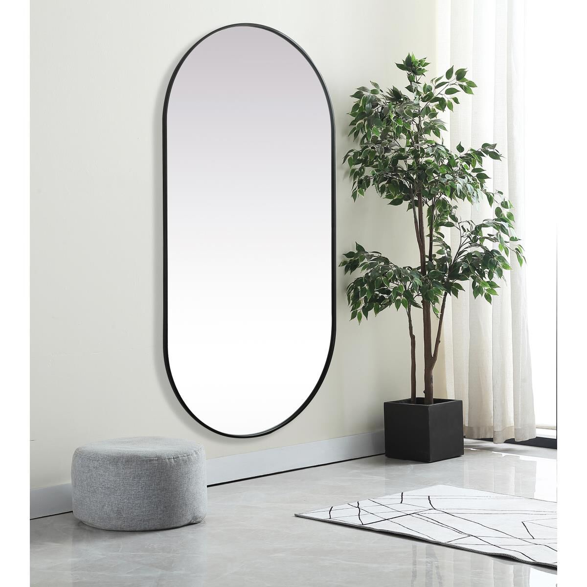 Asha 72 Inch Decorative Mirror by Elegant Decor