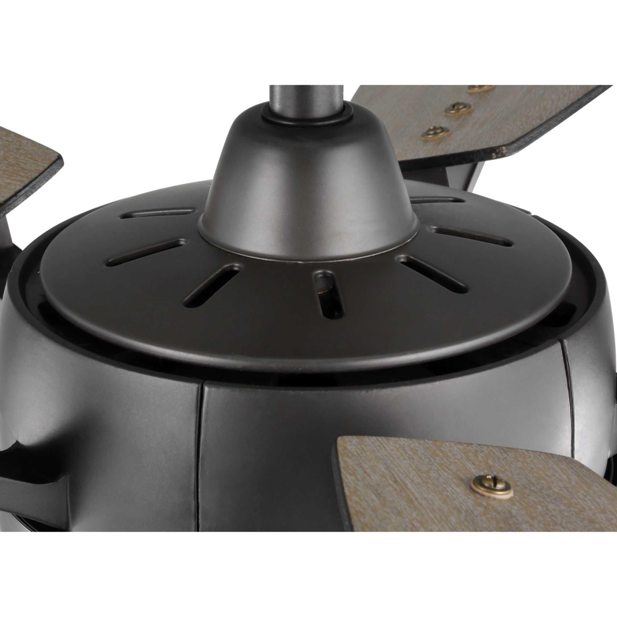 Shown in Graphite finish and White Opal glass and Fob Finish - Graphite & Pull Chain Finish - Chrome accent