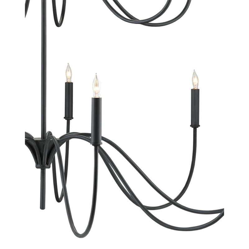 Tirrell Large Chandelier by Currey & Company
