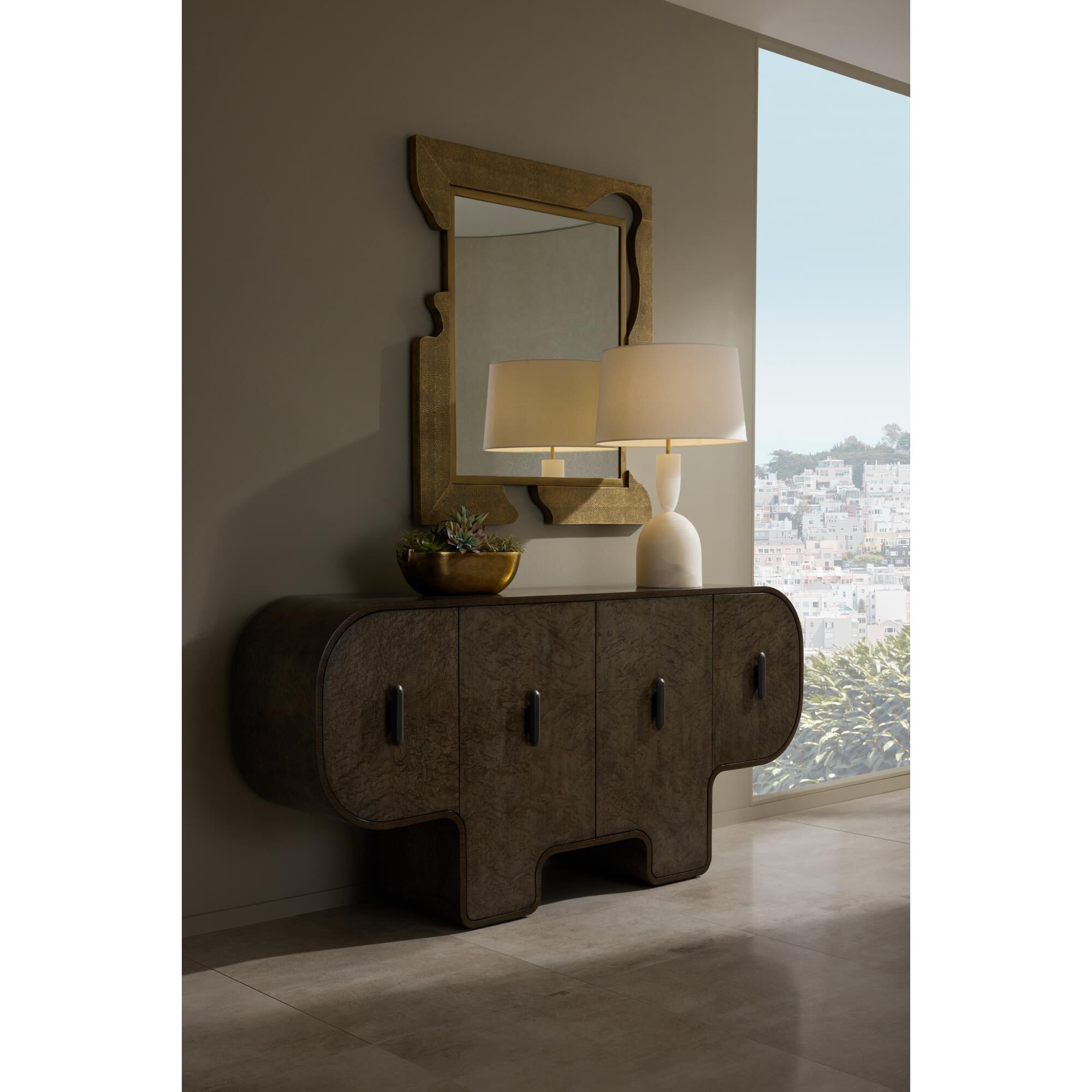 Shown in Antique Brass finish