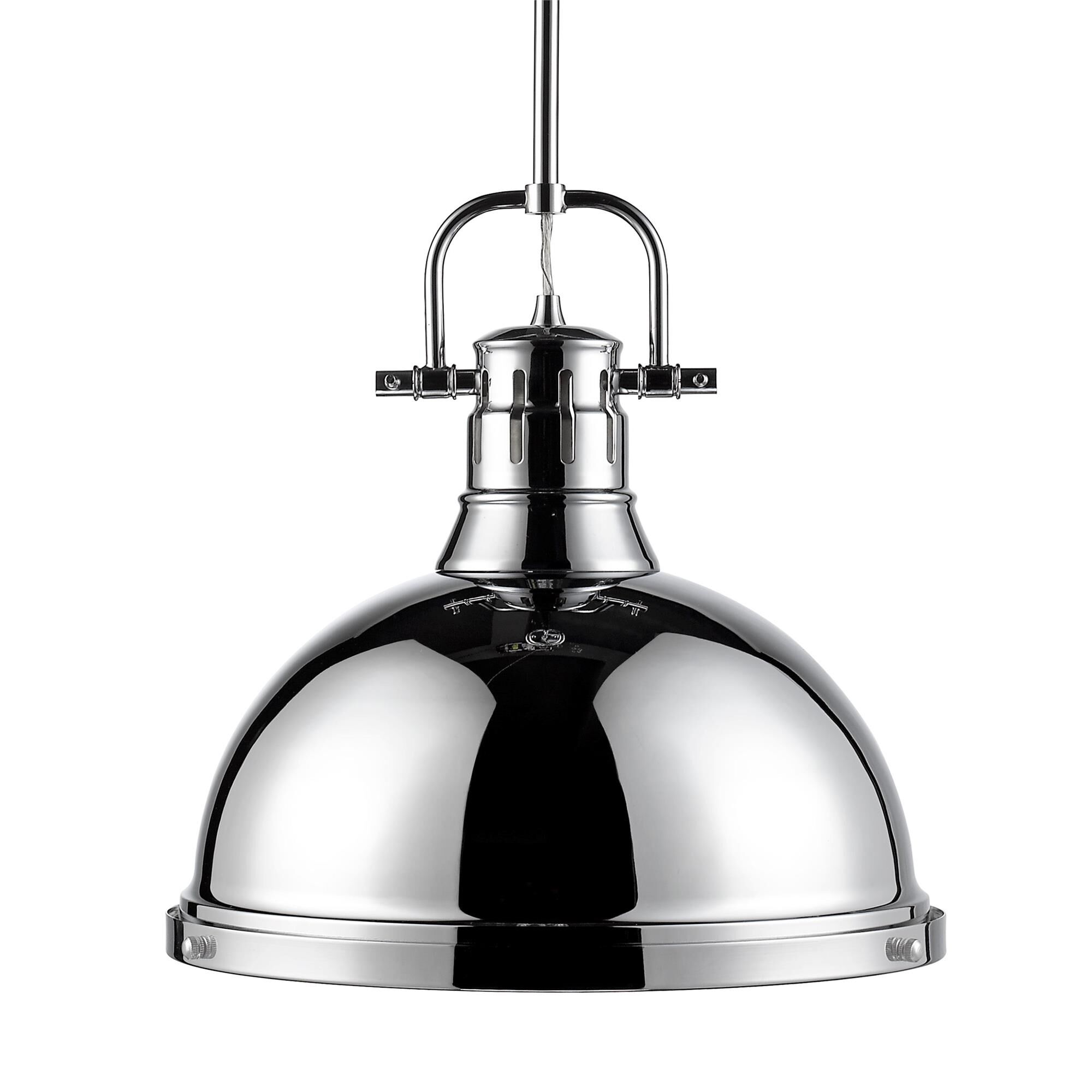 Shown in Chrome finish and Chrome shade