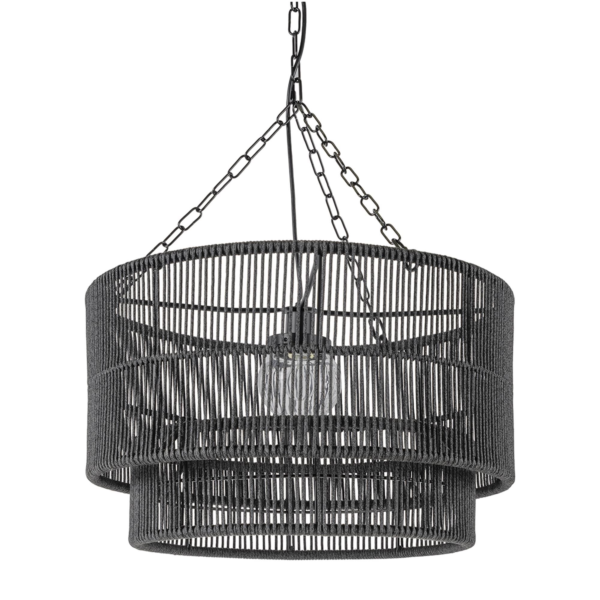 Tanner 30 Inch Outdoor Hanging Lantern by Palecek