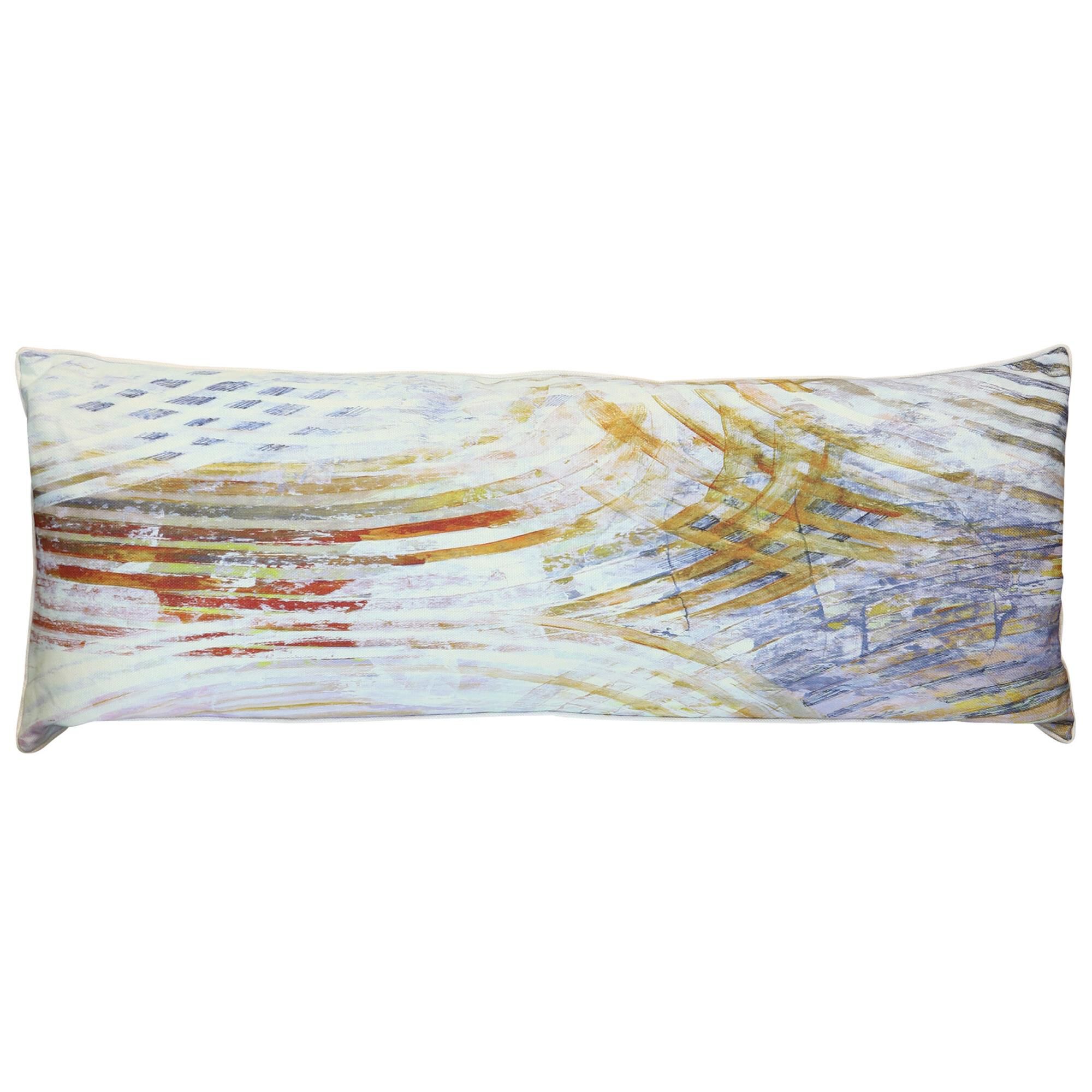 Norman Wyatt Wyatt Abstract 36 Inch Decorative Pillow by Stylecraft