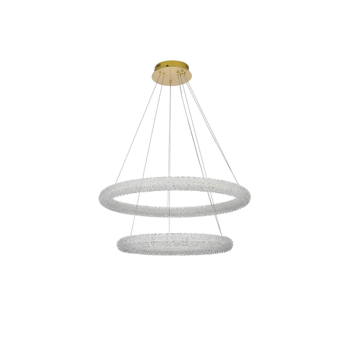 Bowen 32 Inch Chandelier by Elegant Lighting