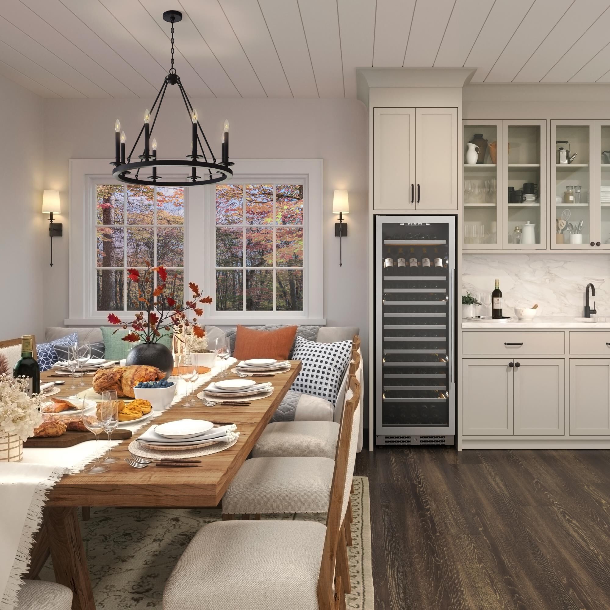 Florence 28 Inch Chandelier by Millenium Lighting