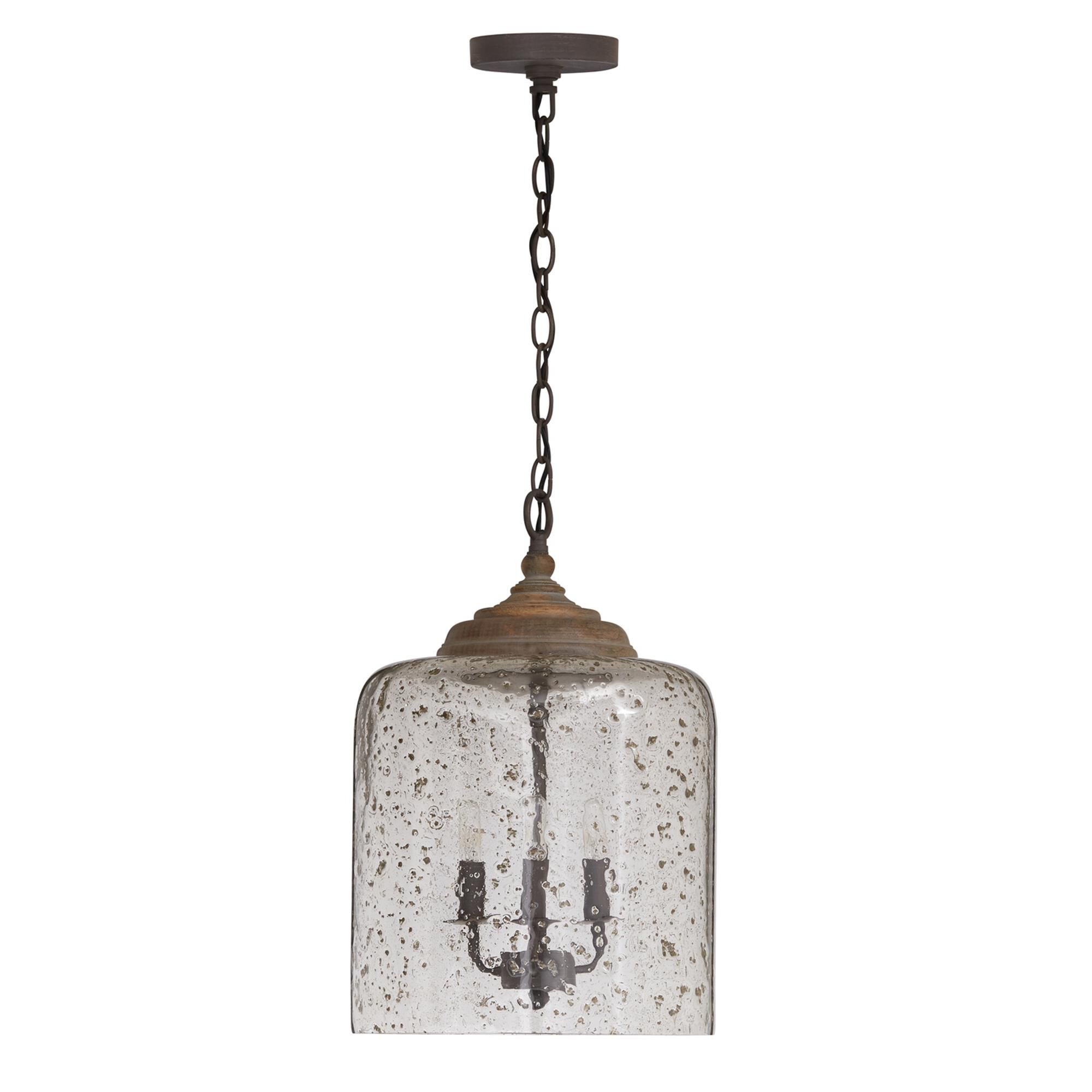 Shown in Nordic Grey finish and Stone Seeded glass