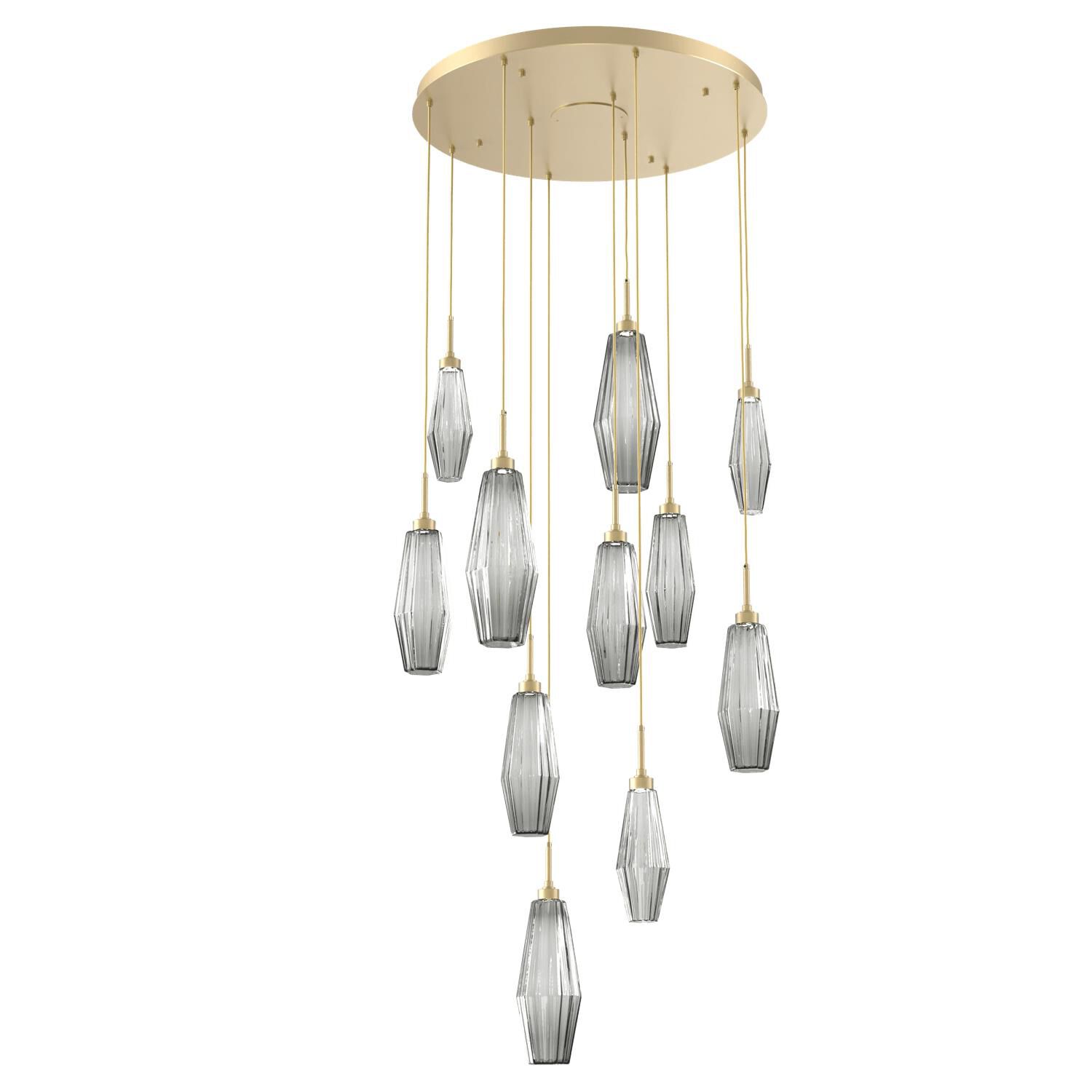 Aalto 33 Inch 11 Light LED Multi Light Pendant by Hammerton Studio