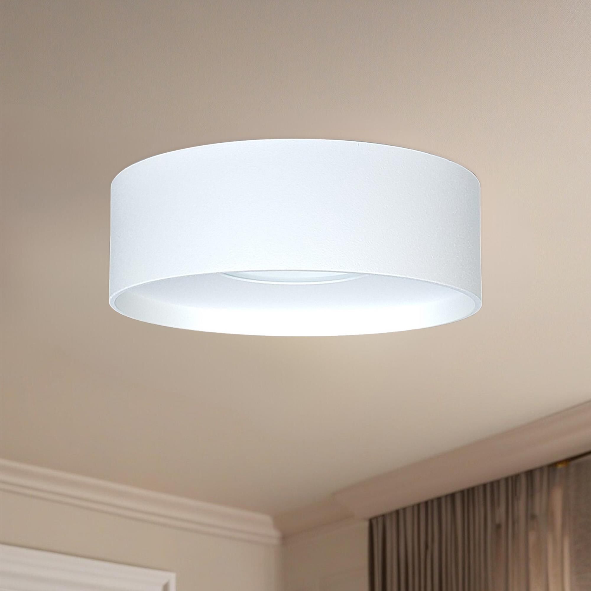 Shown in White finish and Clear glass
