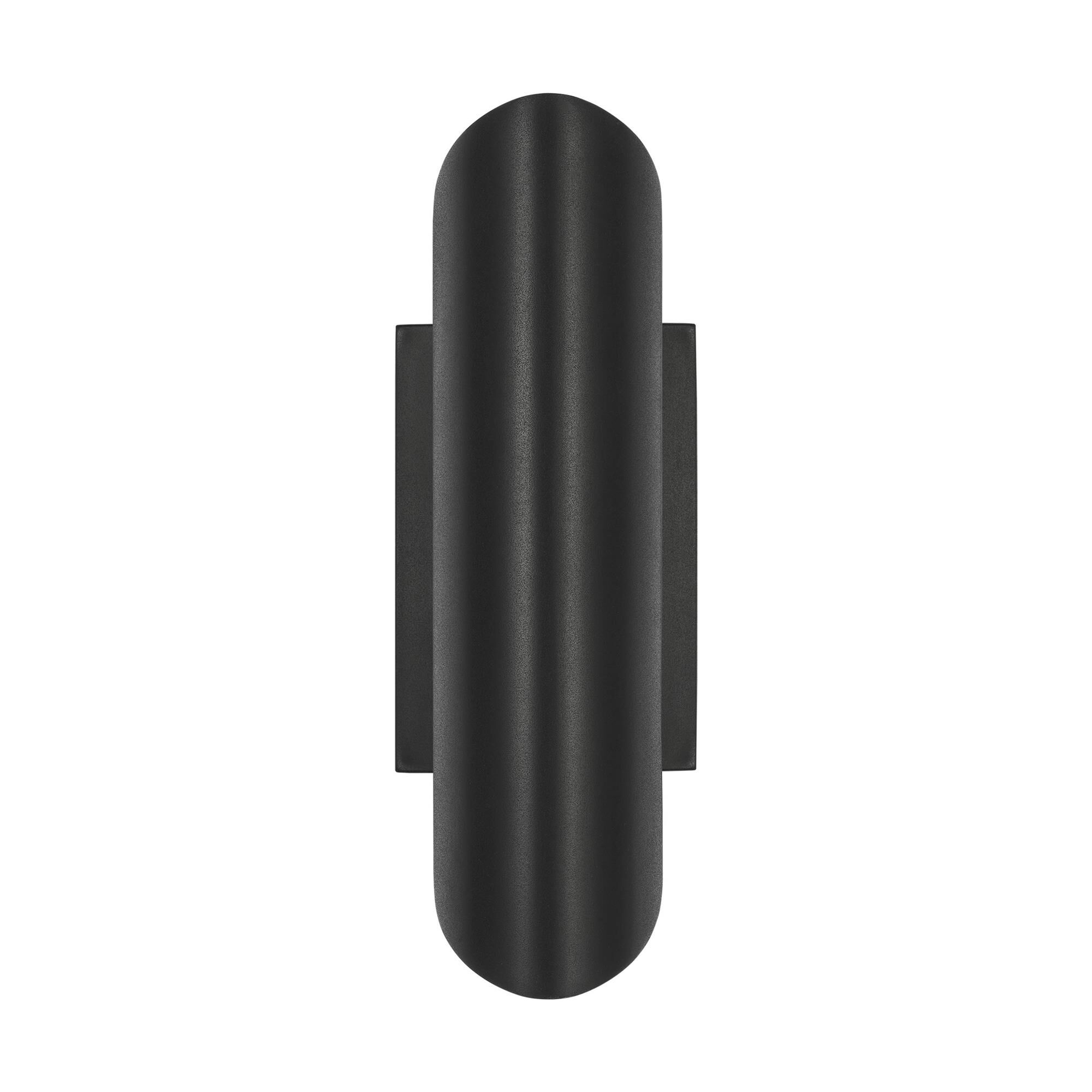 Shown in Textured Black finish and Textured Black shade