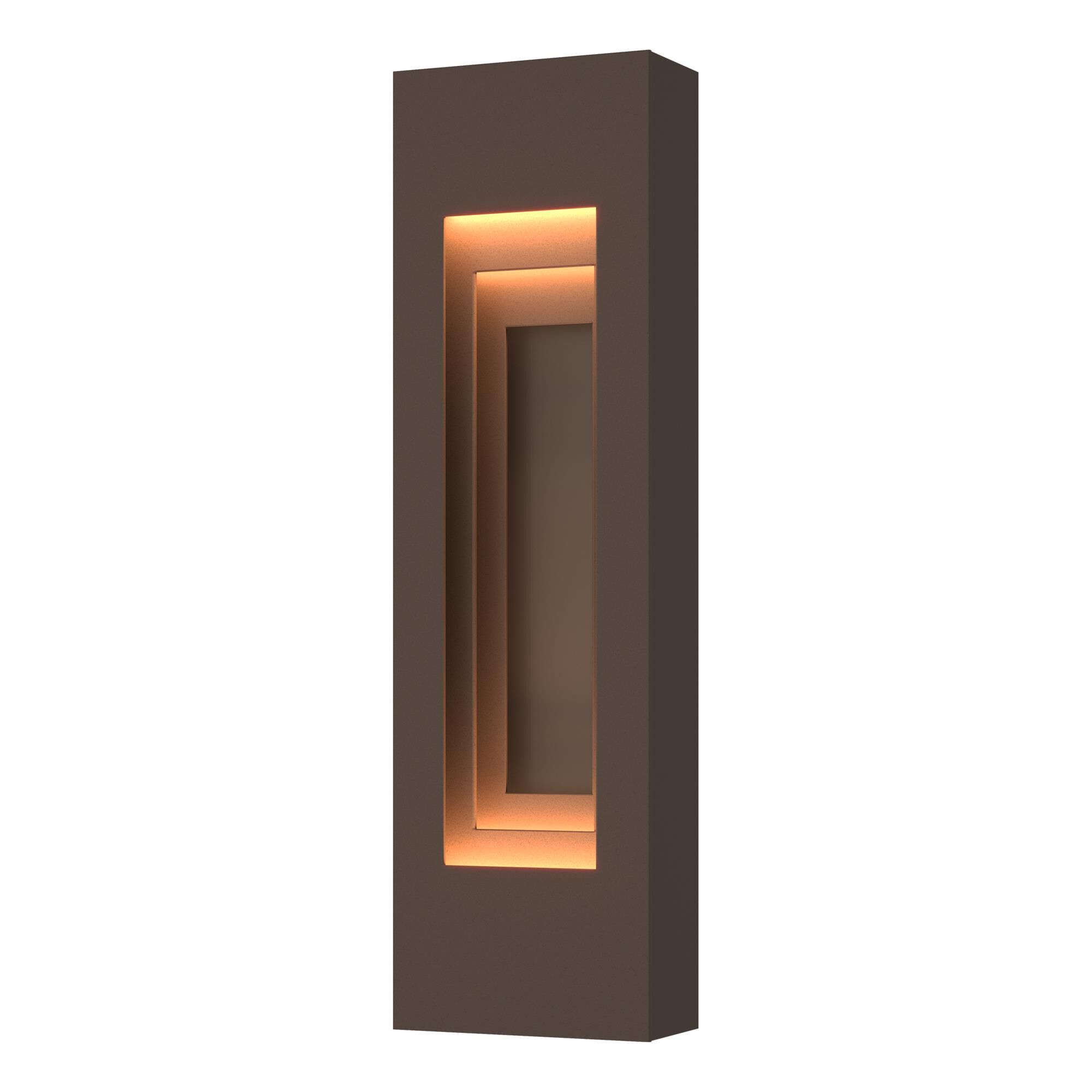 Shown in Coastal Bronze finish and Coastal Dark Smoke Aluminum shade