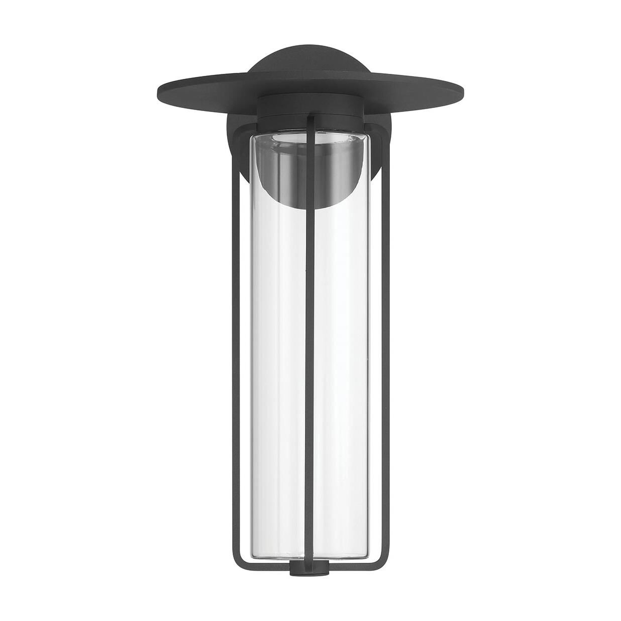 Shown in Sand Black finish and Clear glass