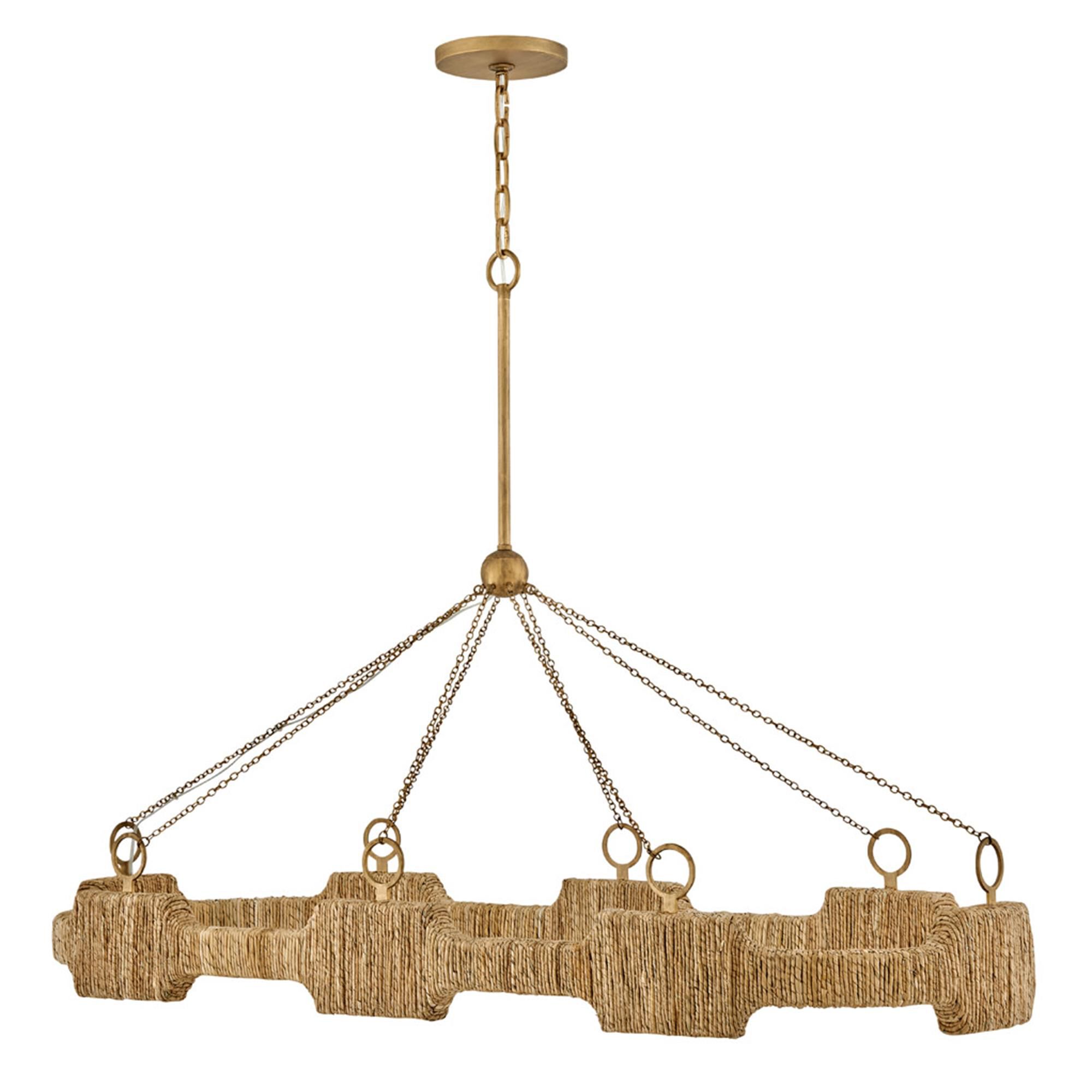 Lisa McDennon Raffi Medium Linear Chandelier,