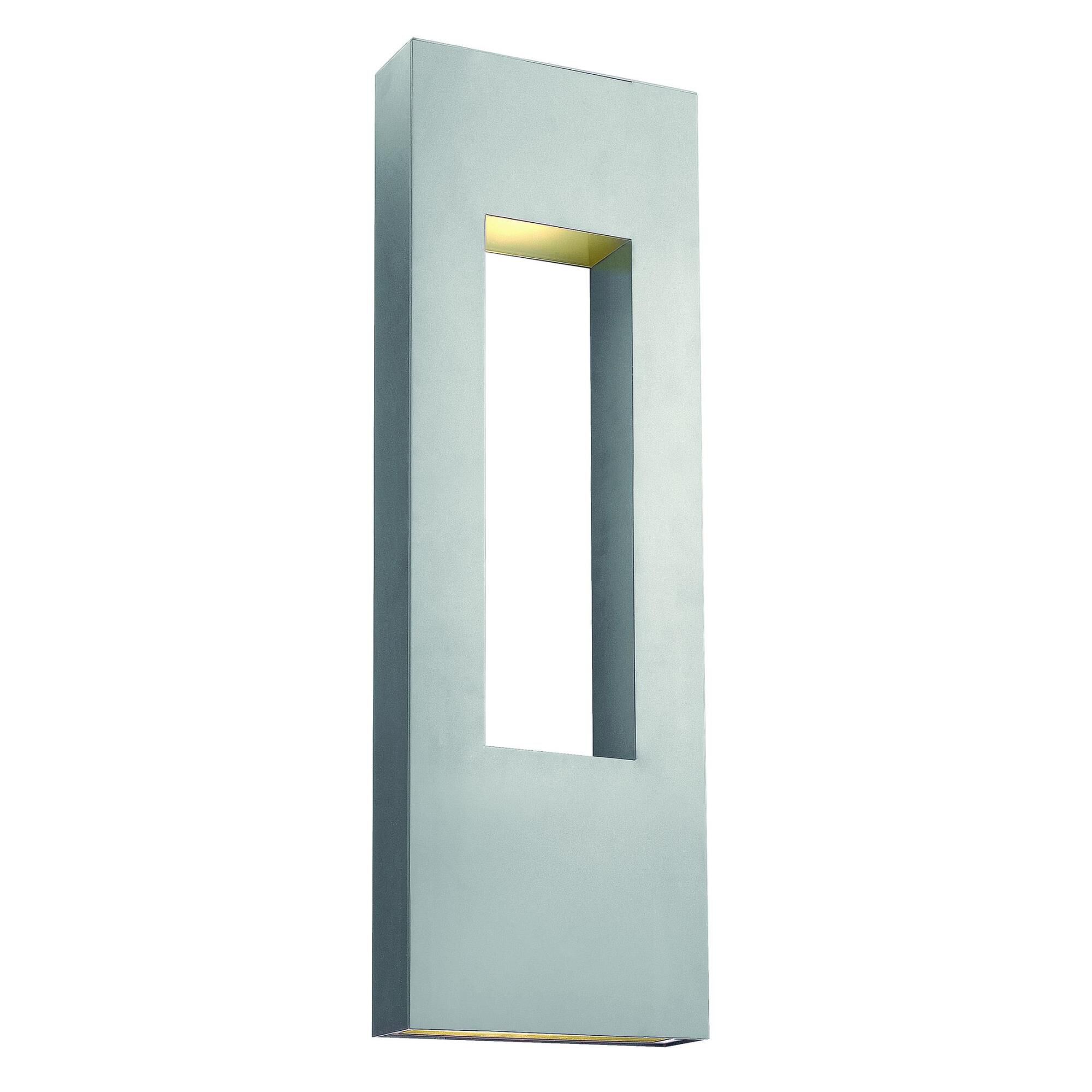 Shown in Titanium finish and Etched Lens glass