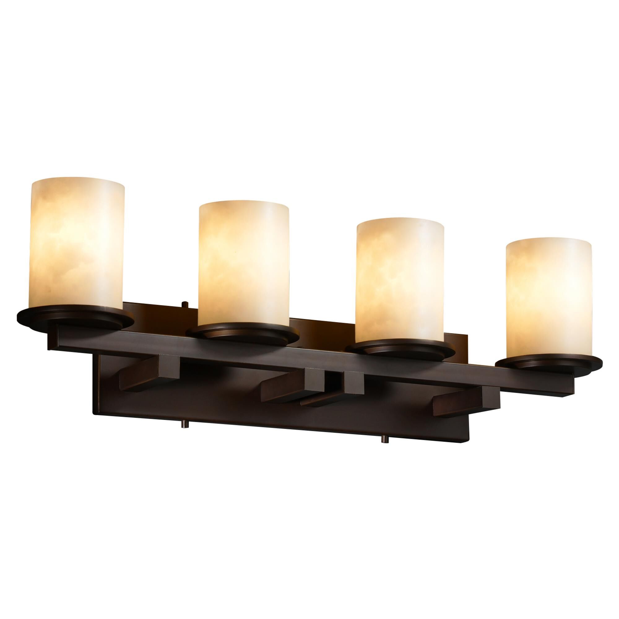 Clouds 29 Inch 4 Light Bath Vanity Light by Justice Design Group