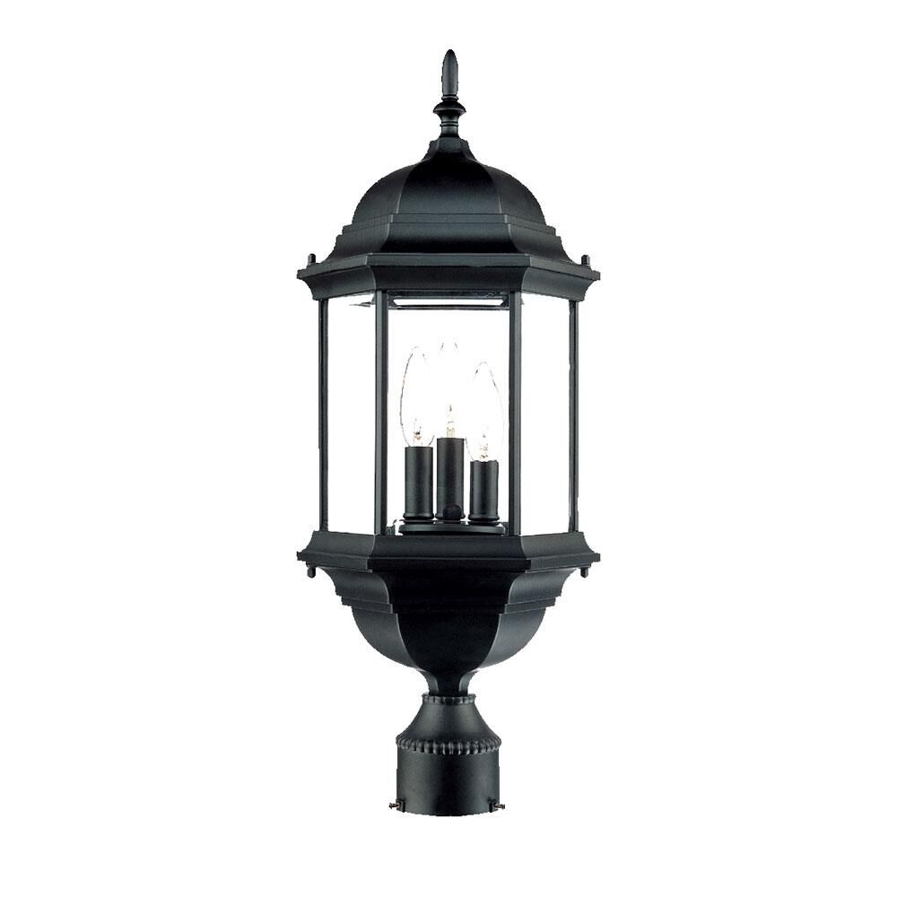Madison 21 Inch Tall 3 Light Outdoor Post Lamp by Acclaim Lighting