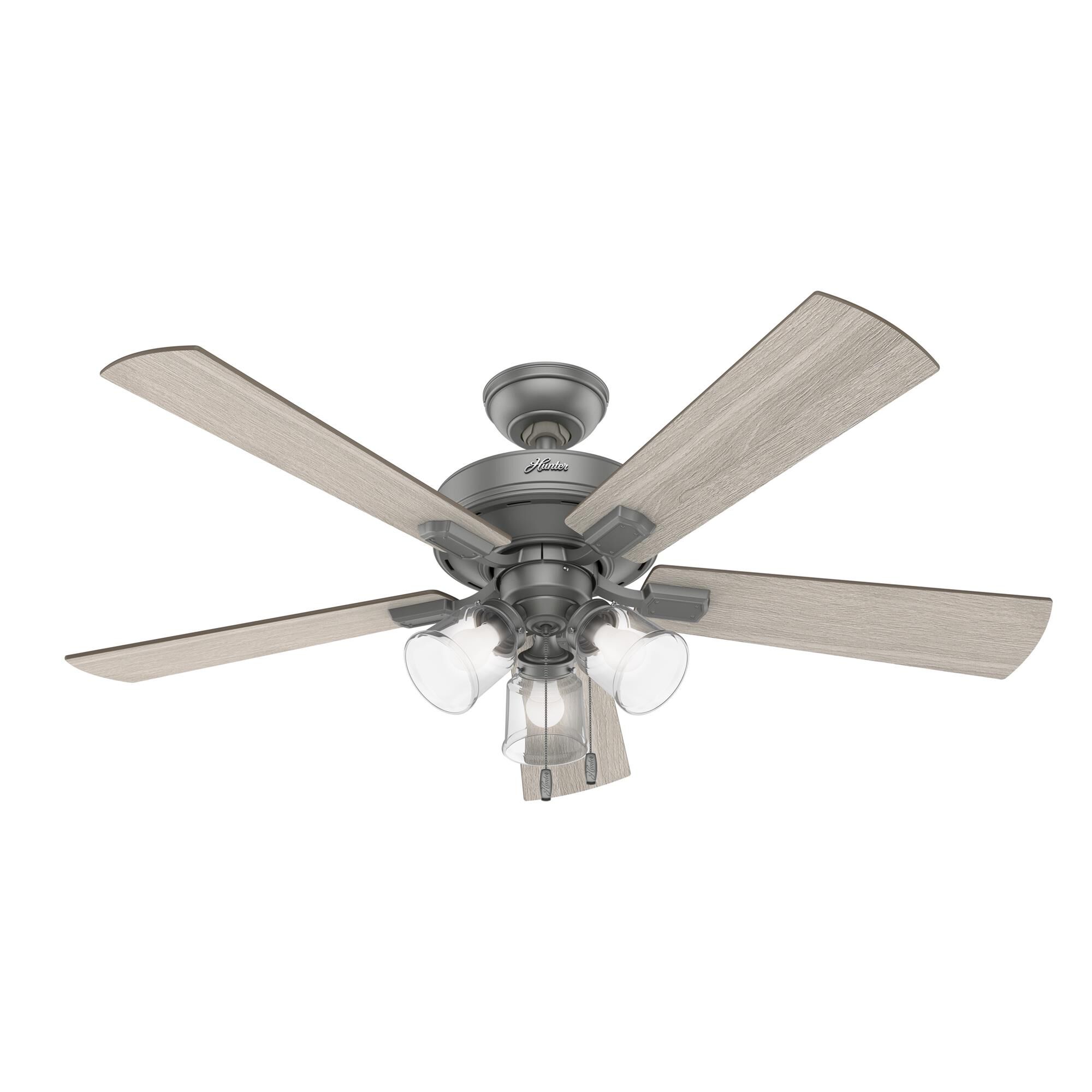 Shown in Matte Silver finish and Clear glass