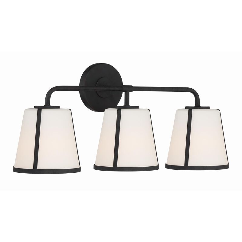 Fulton 23 Inch 3 Light Bath Vanity Light by Crystorama