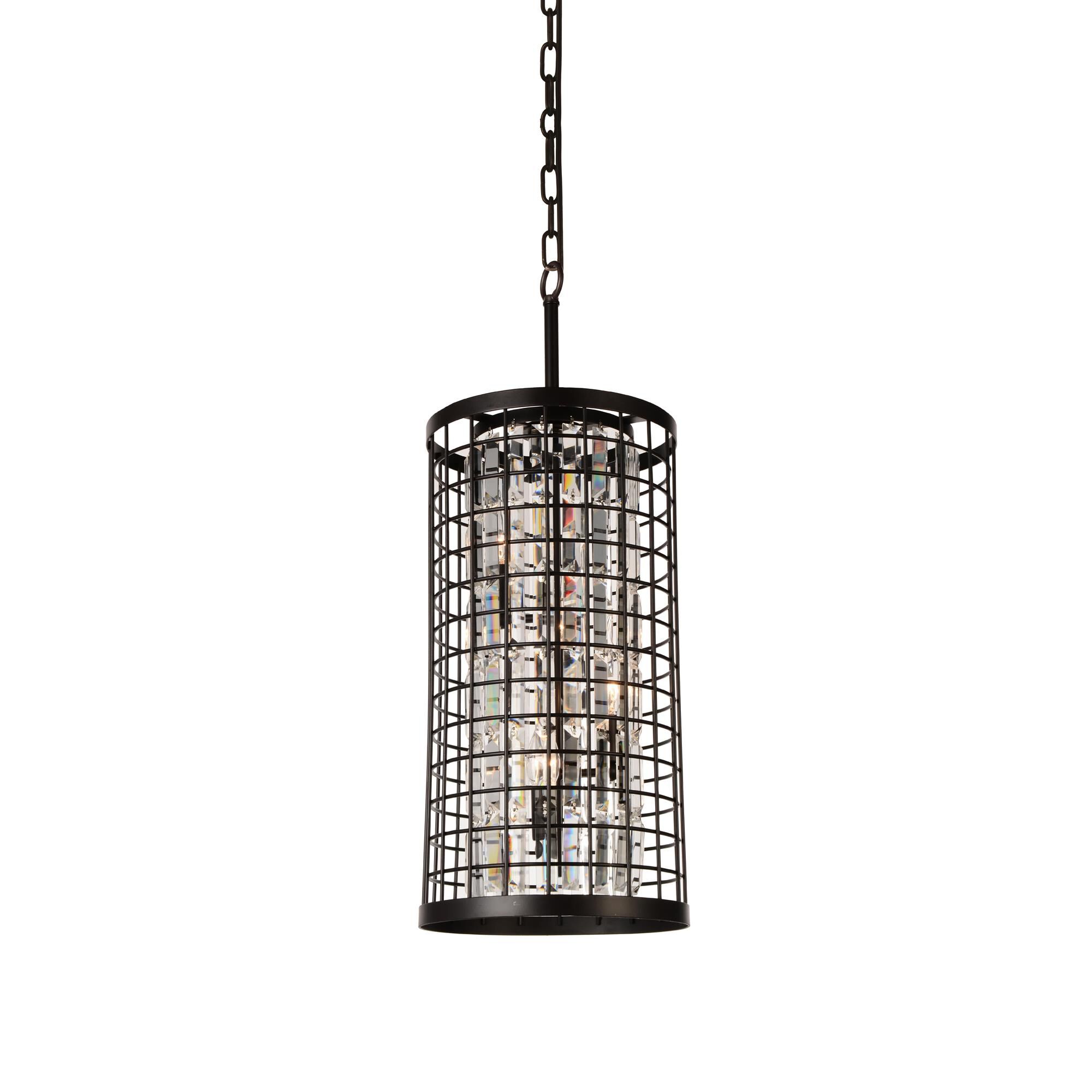 Meghna 11 Inch 4 Light Mini Chandelier by CWI Lighting