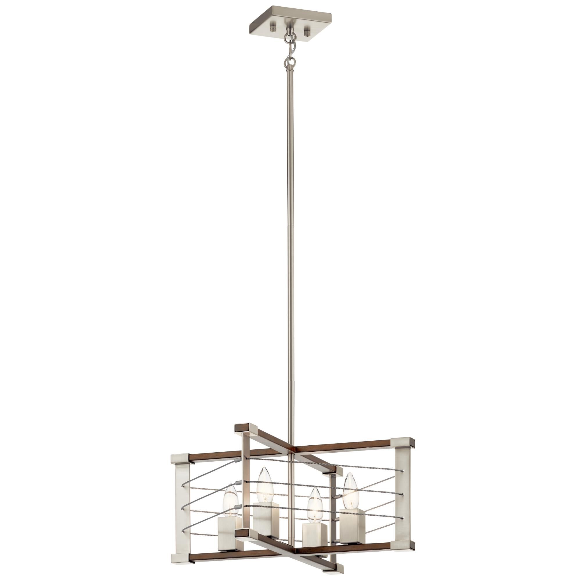 Lente 14 Inch 4 Light Mini Chandelier by Kichler Lighting